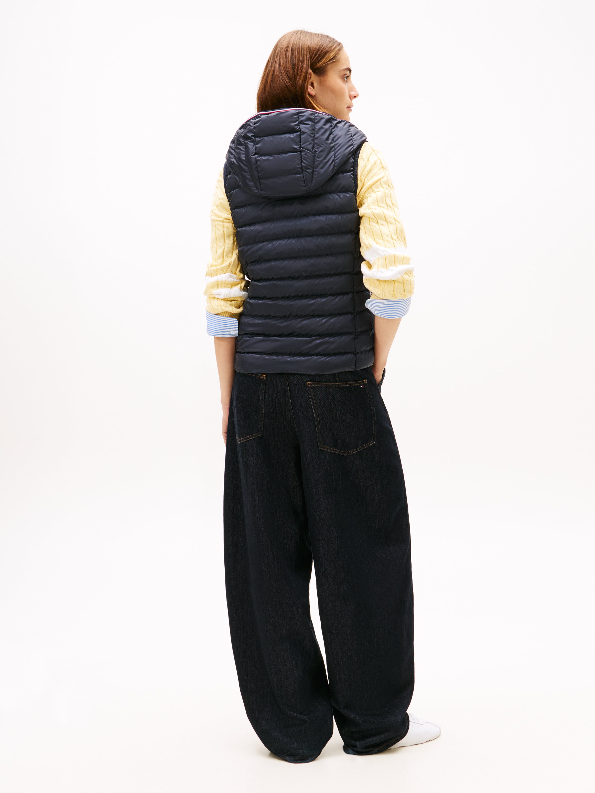 LW PADDED GLOBAL STRIPE VEST