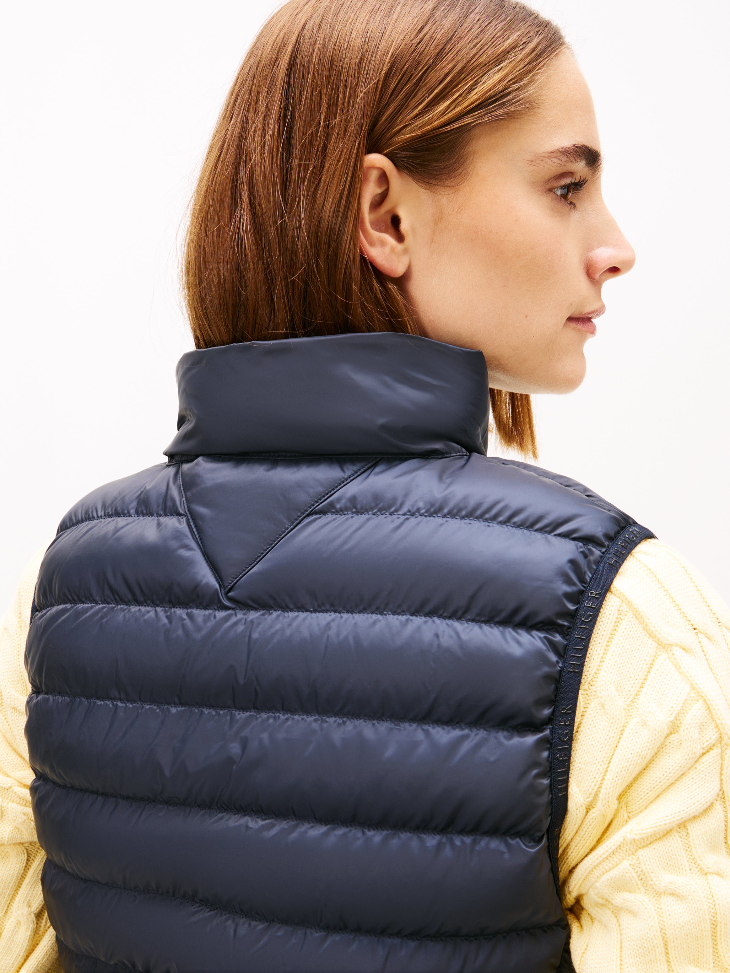 LW PADDED GLOBAL STRIPE VEST