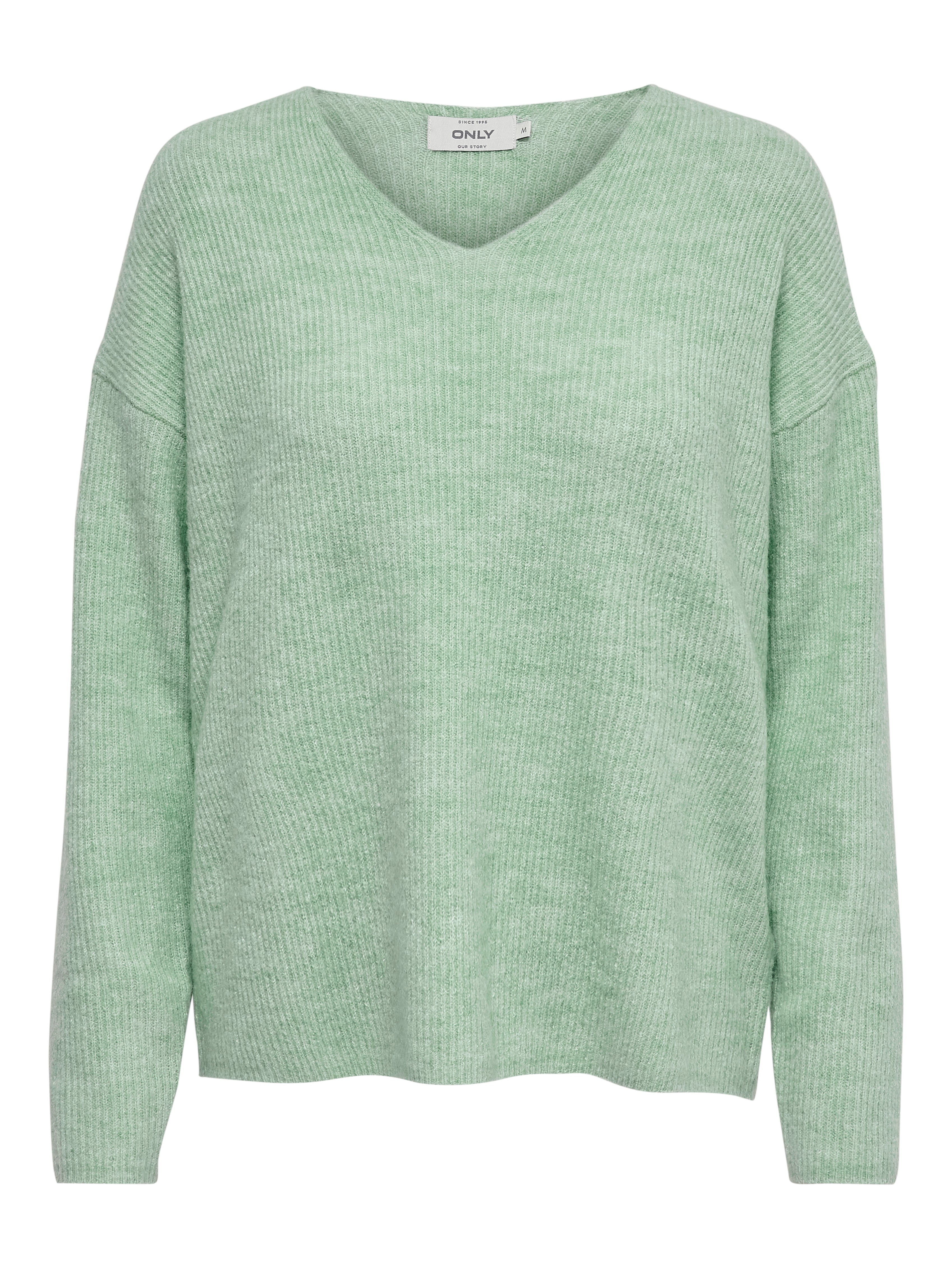 ONLCAMILLA V-NECK L/S PULLOVER KNT NOOS