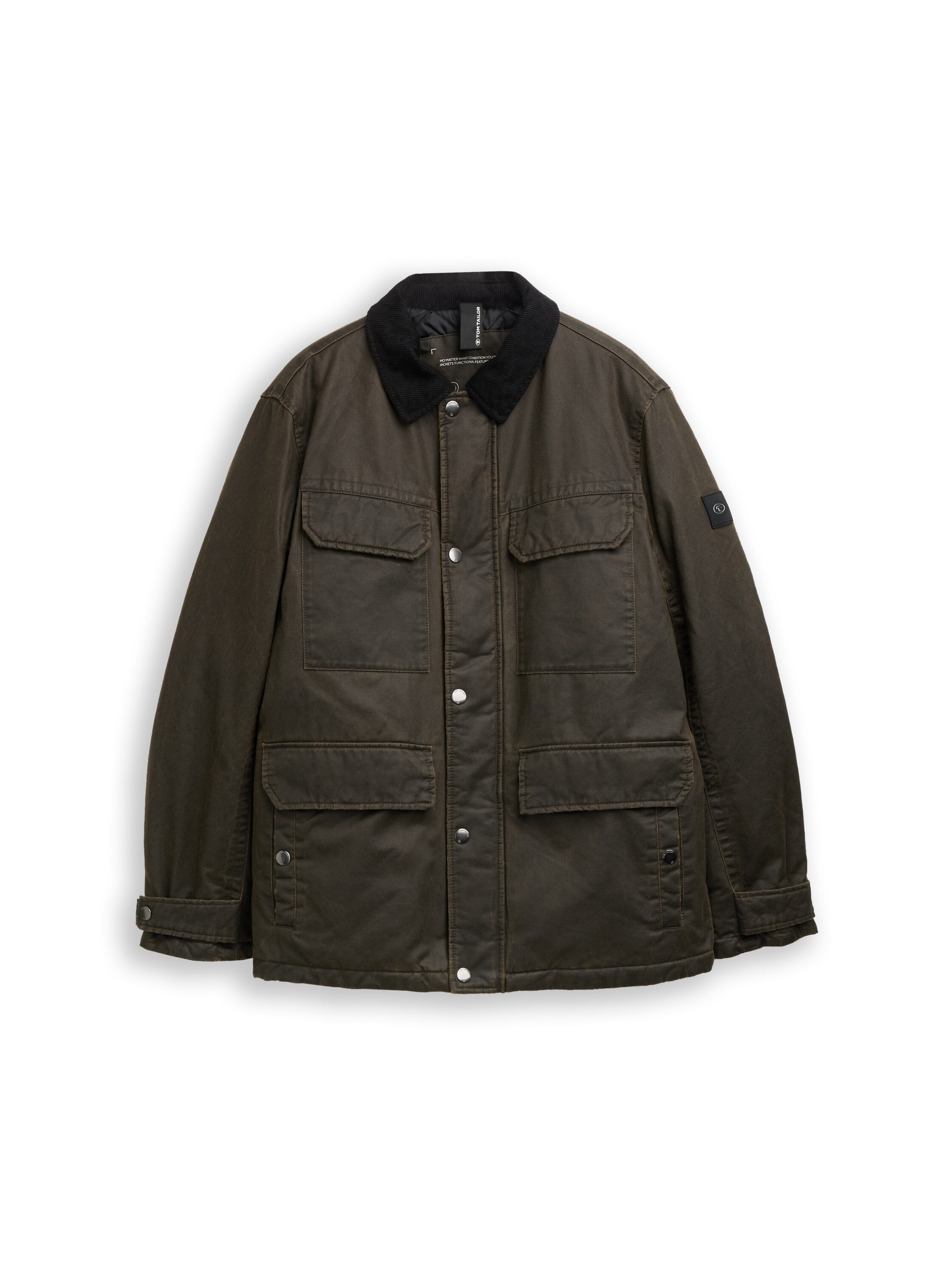 Feldjacke mit aufgesetzten Taschen