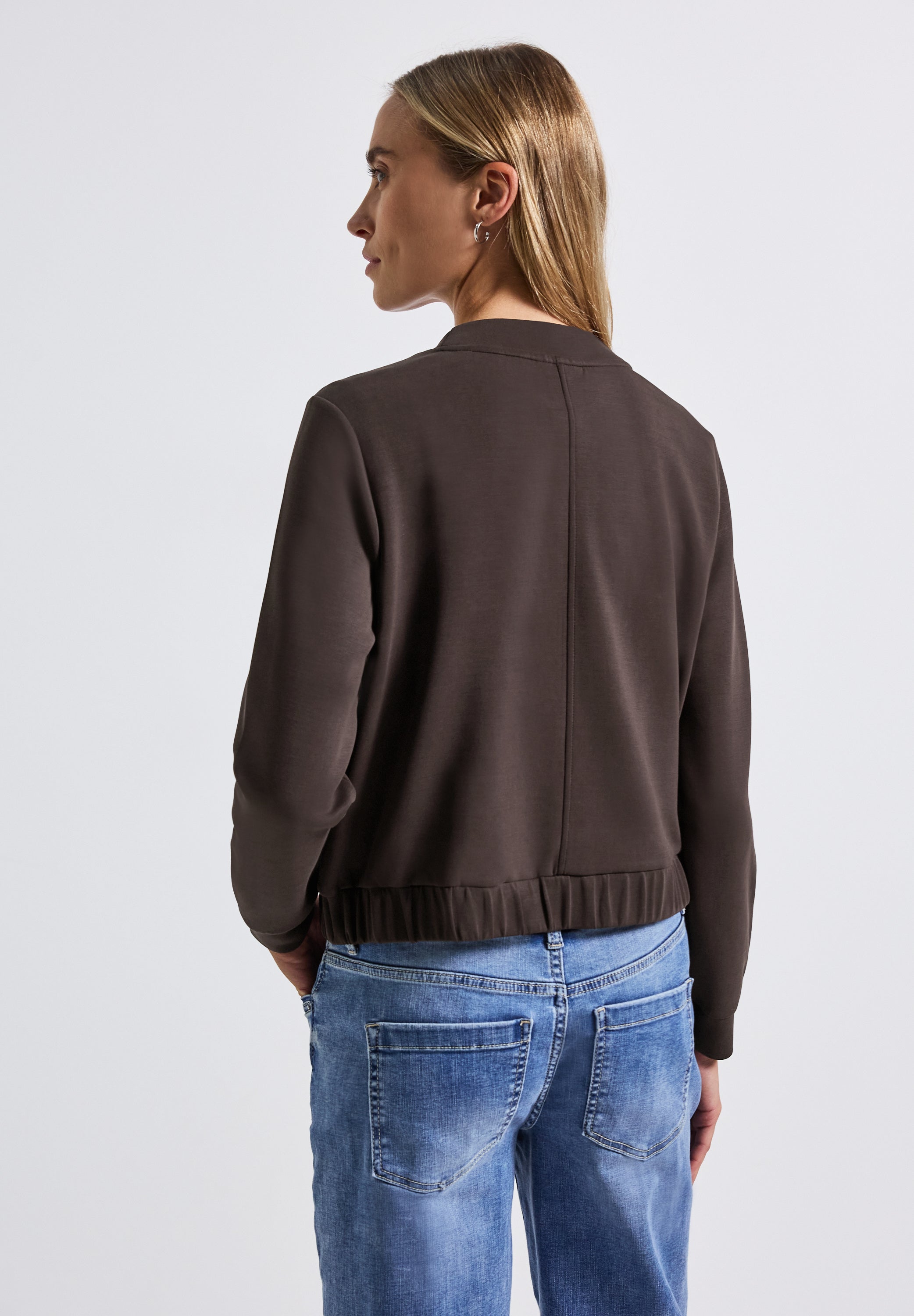 Silk-Look Jacke