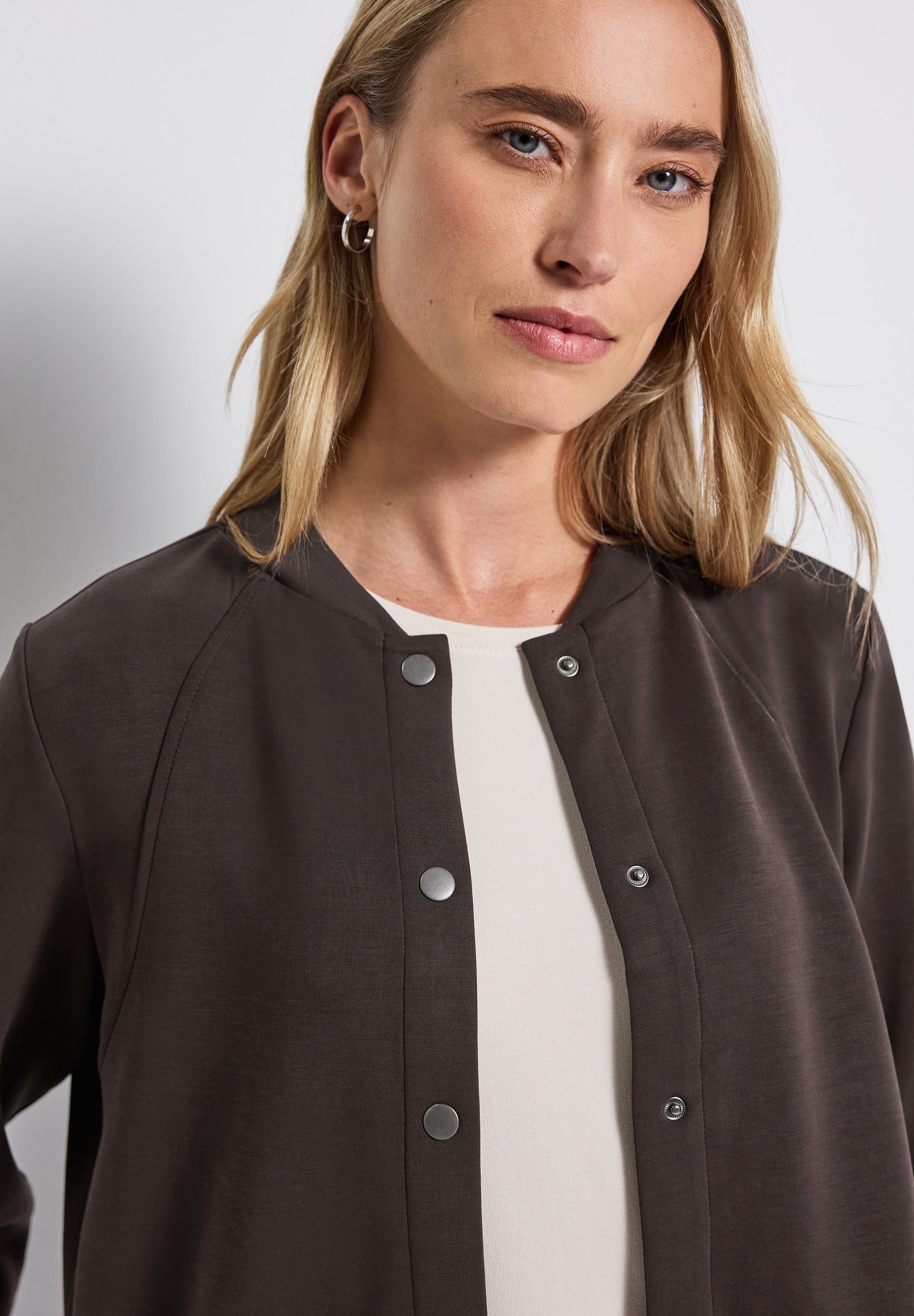 Silk-Look Jacke