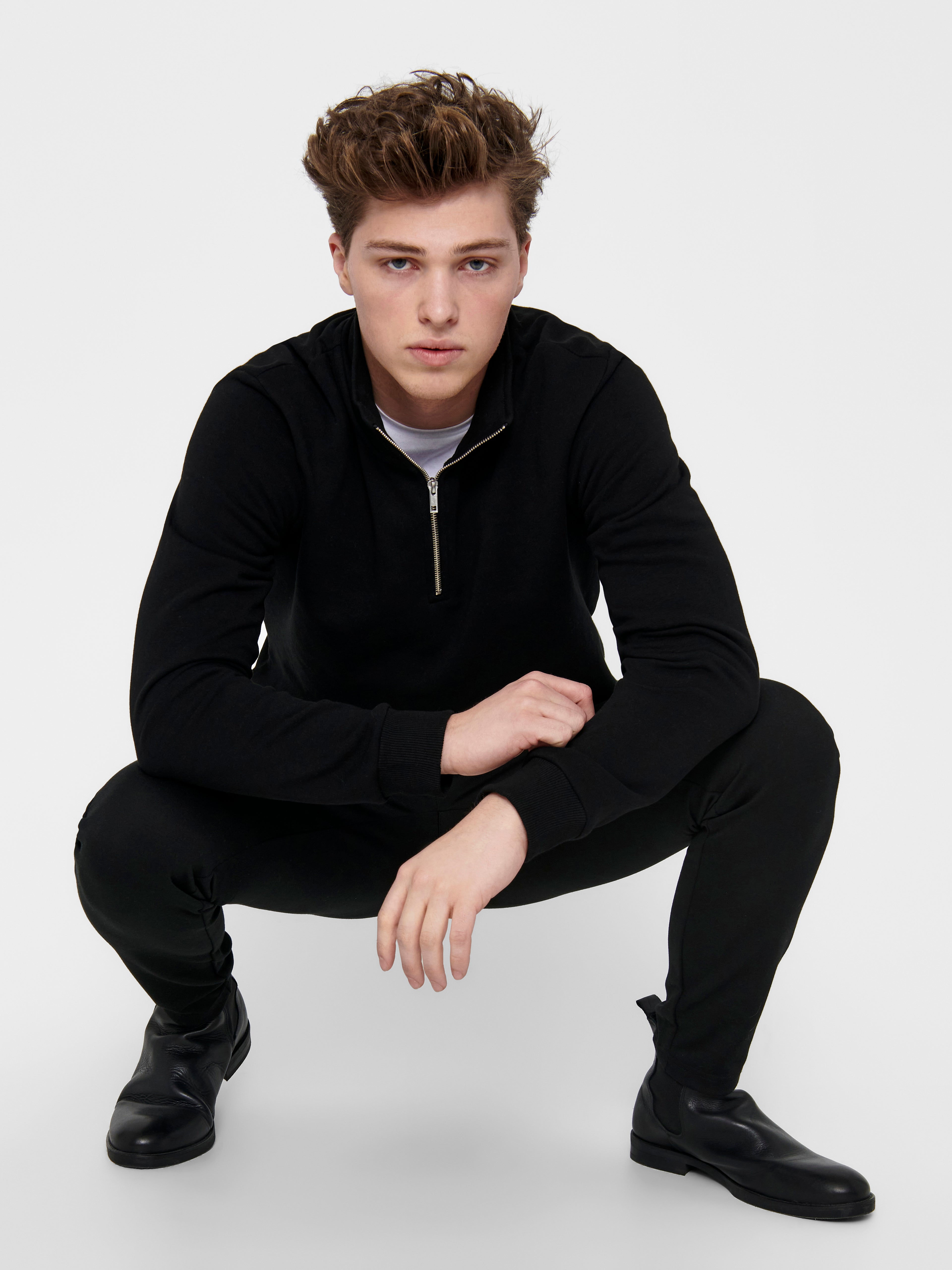 ONSCERES HALF ZIP SWEAT NOOS