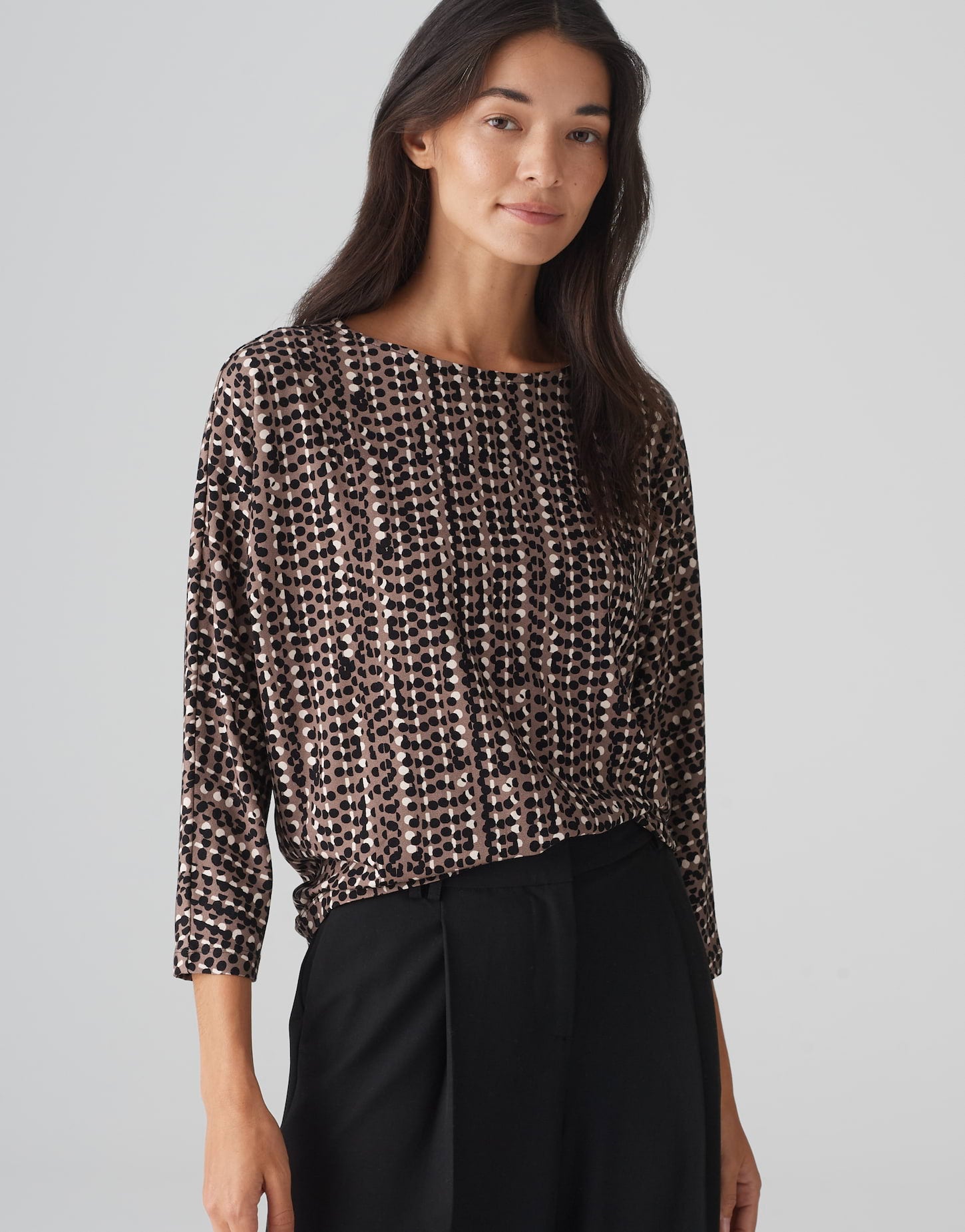 OPUS Basic Top Damen Viskose Elasthan Stretch Komfort