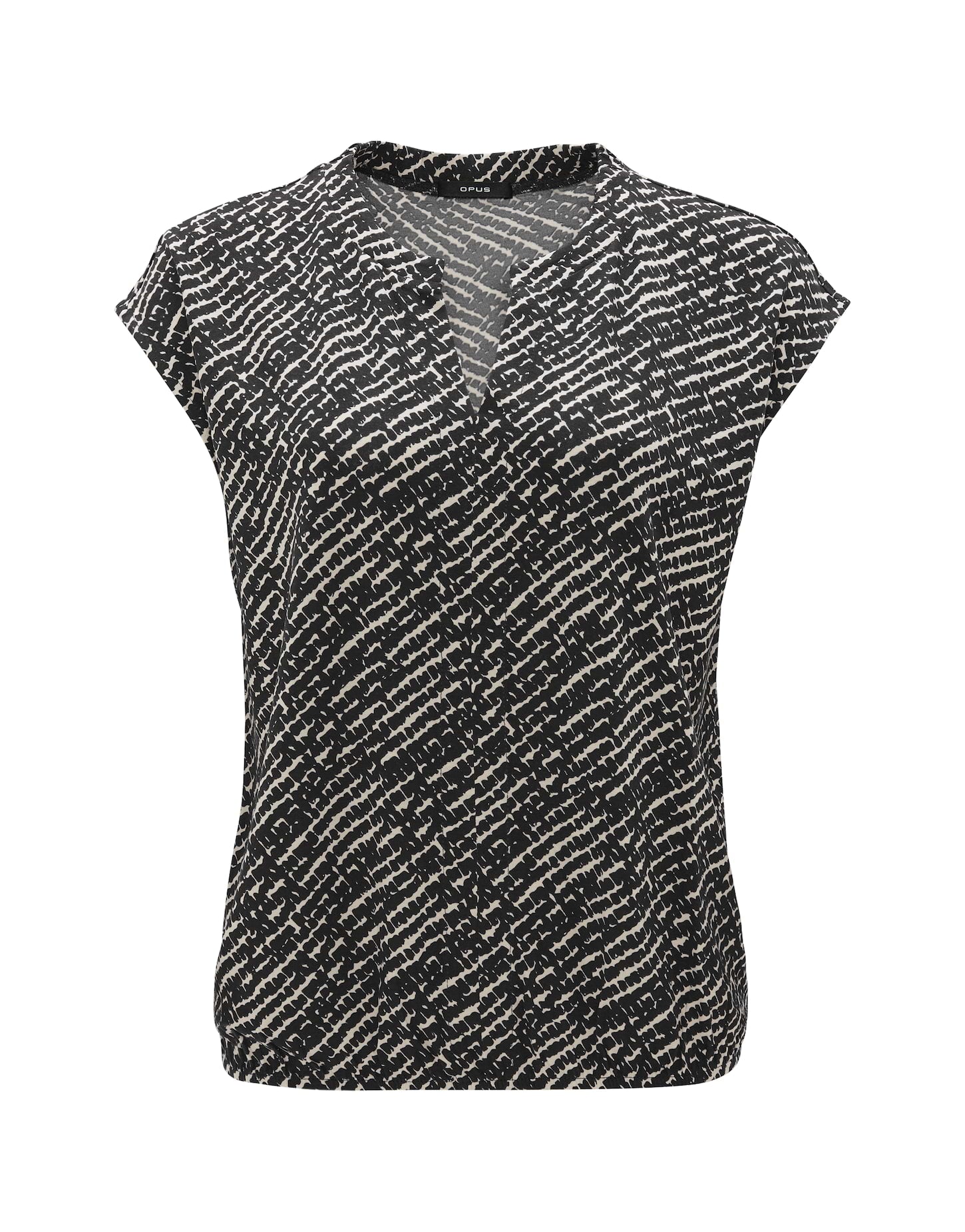 OPUS Basic T-Shirt Damen Basic Fit Viskose Elasthan