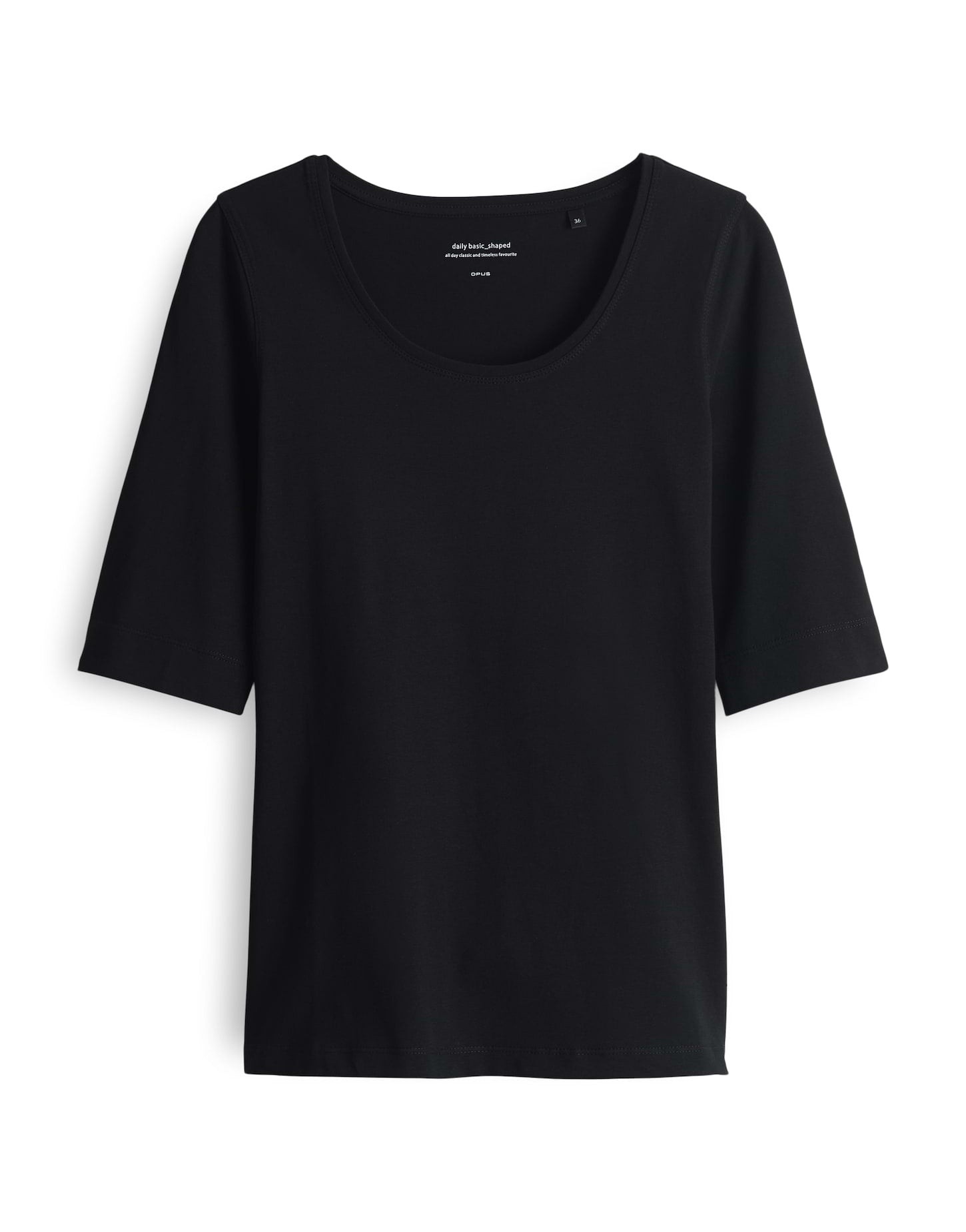 OPUS Damen T-Shirt schmale Passform elastischer Stoff