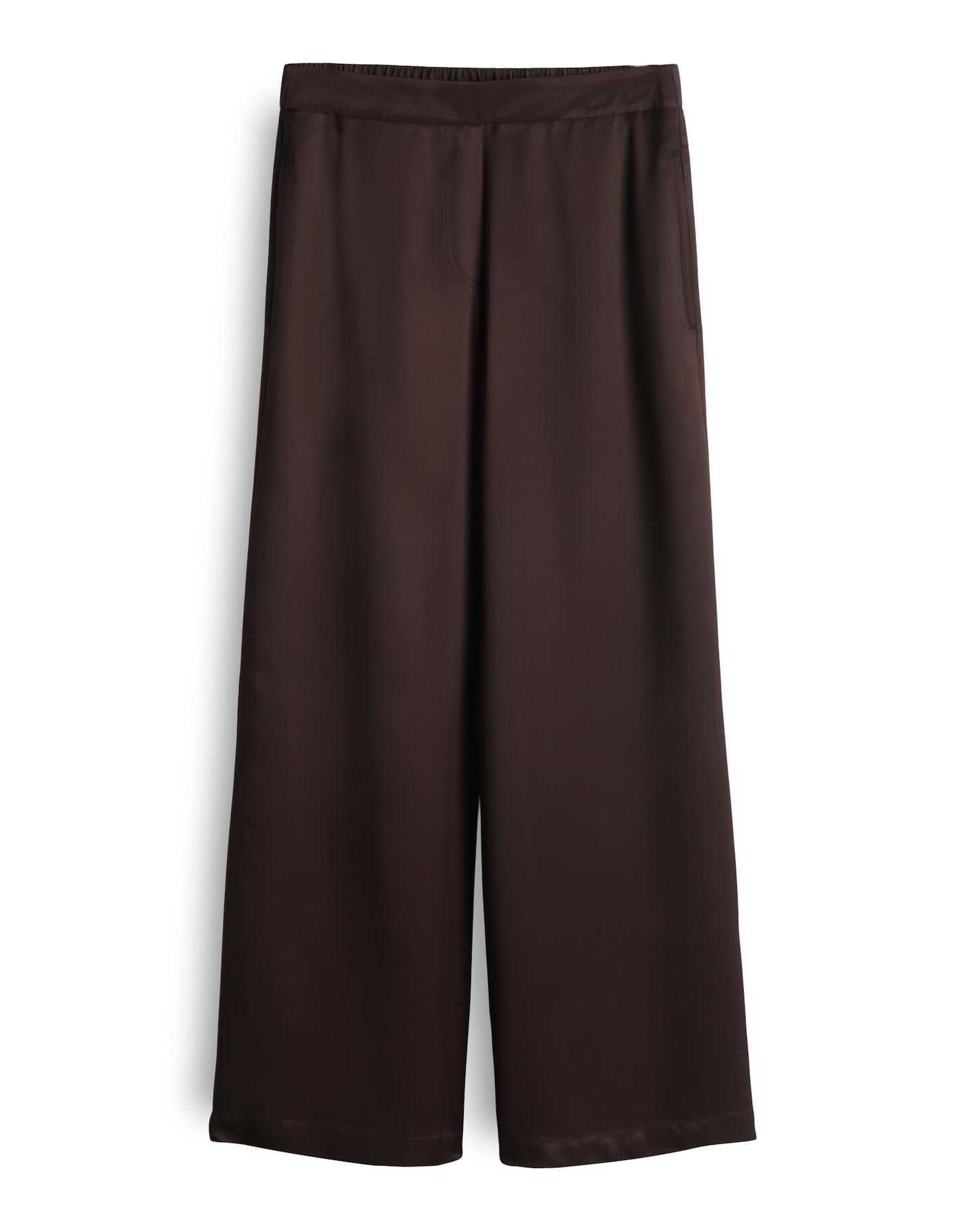 Someday Damen Hose Twillmuster Bequeme Passform Viskose Gummibund