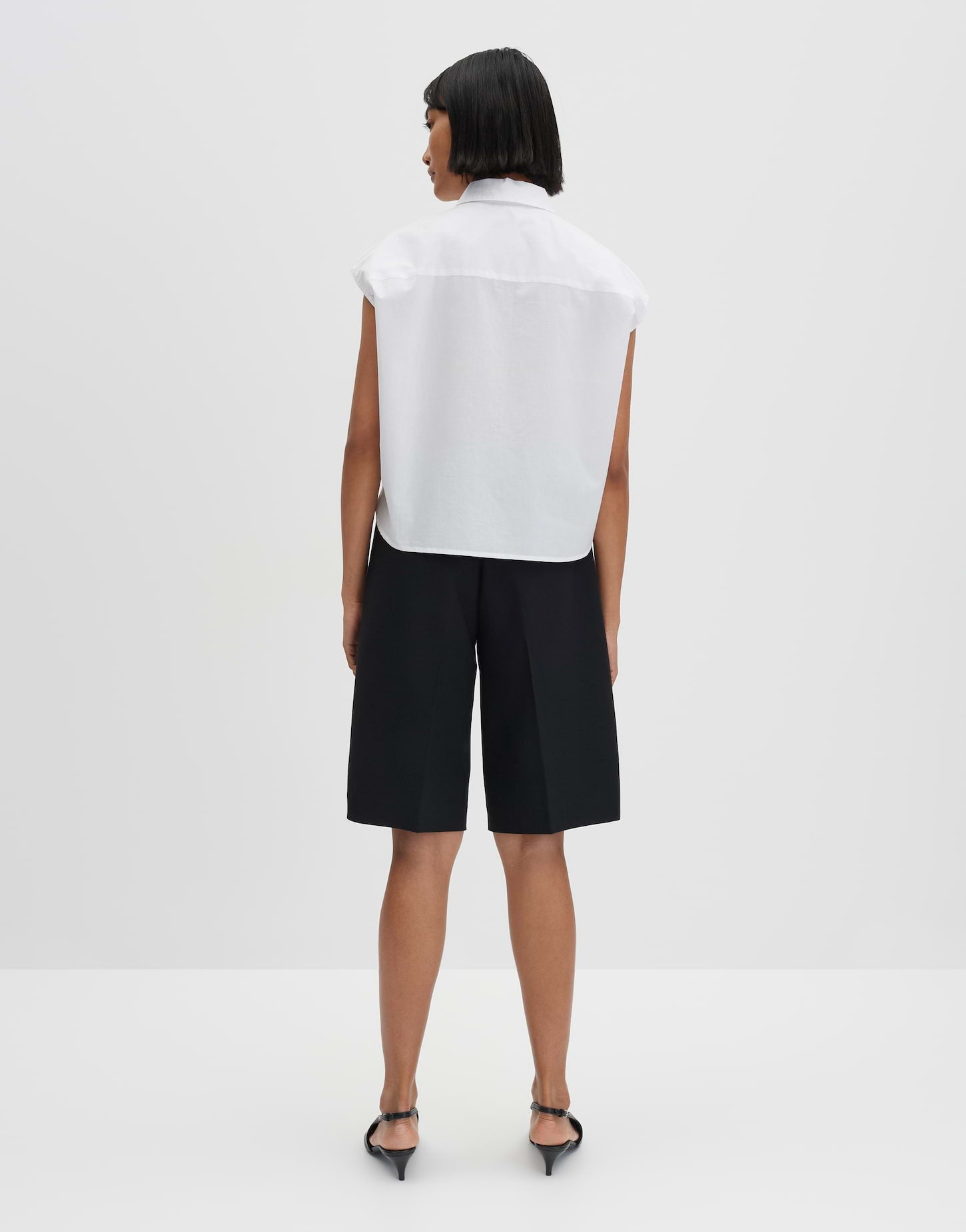 Someday Damenbluse Hemdblusenkragen Kurzarm O-Form