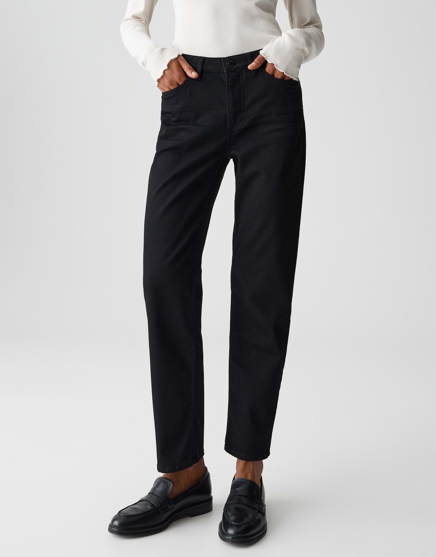 OPUS Authentische Damen Jeans Denim Slim Fit Stretch Hose L28