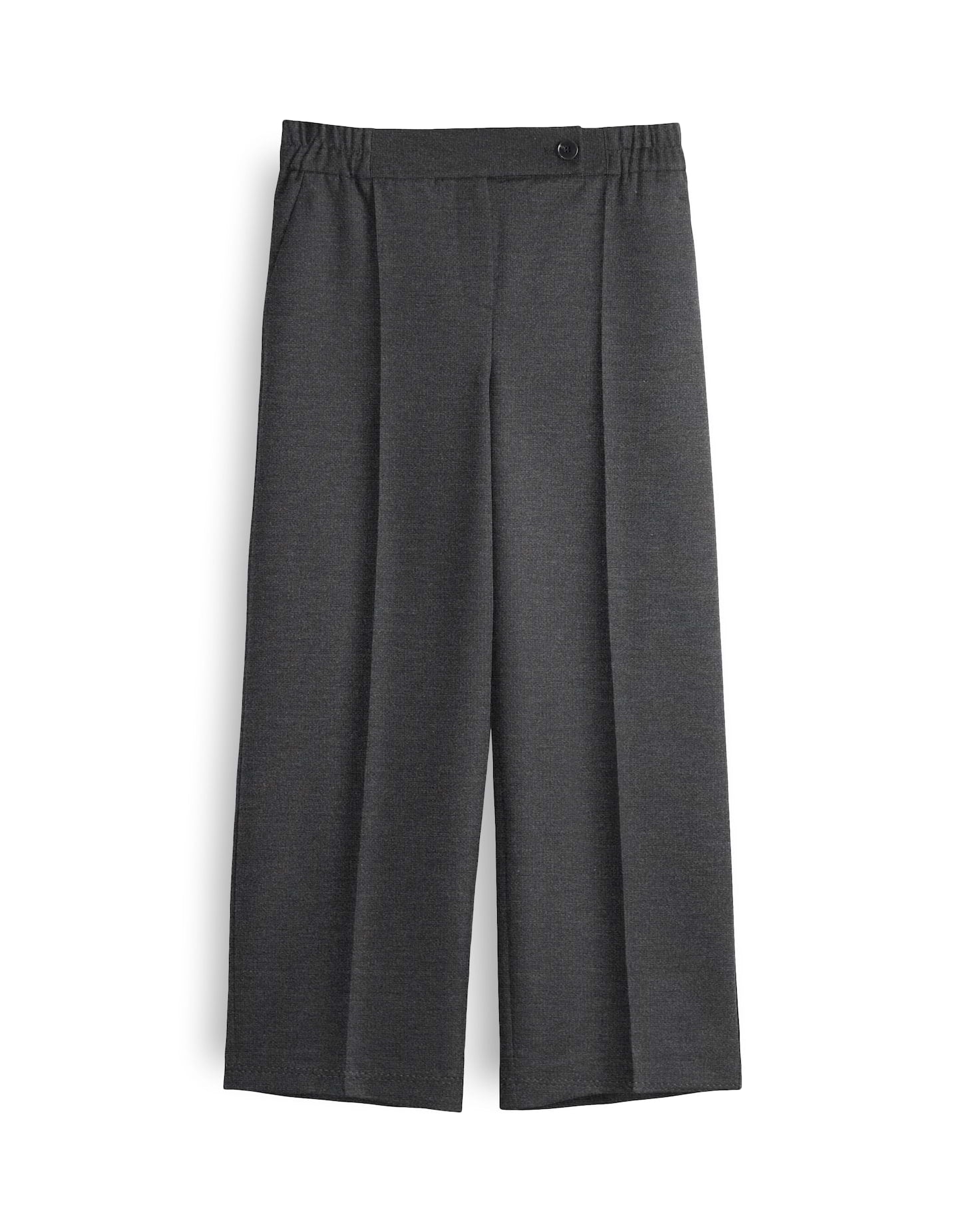 Webware Damen Hose mit ovalem Beinverlauf und Bügelfalten