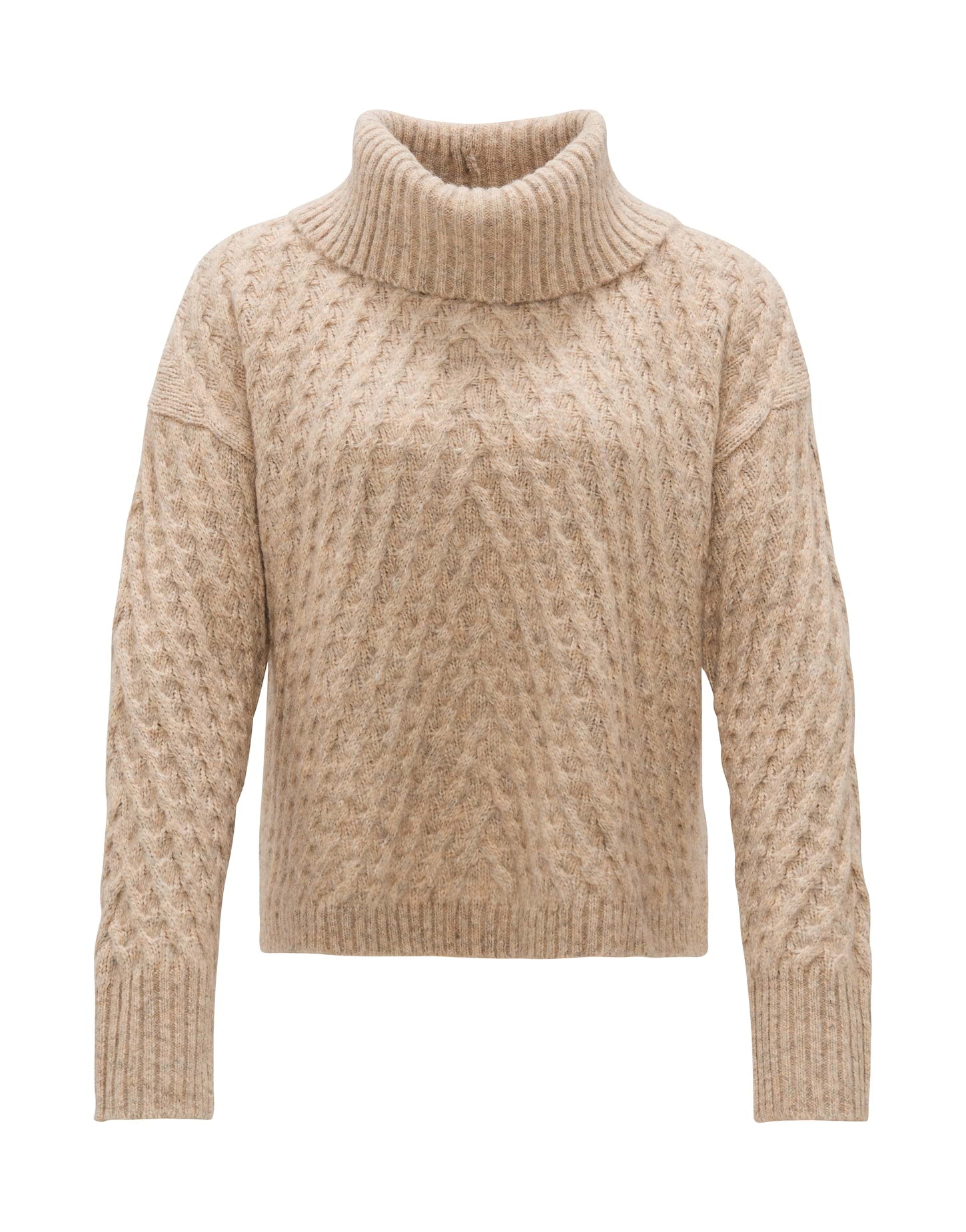 OPUS Strickpullover Damen Grau