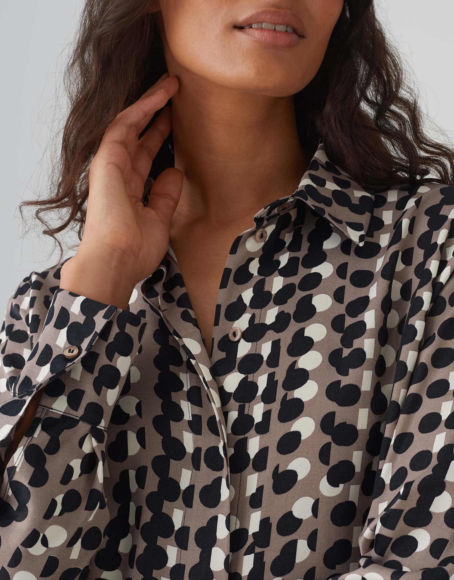 OPUS Bluse Damen Leichtgewichtige Viskose Trend