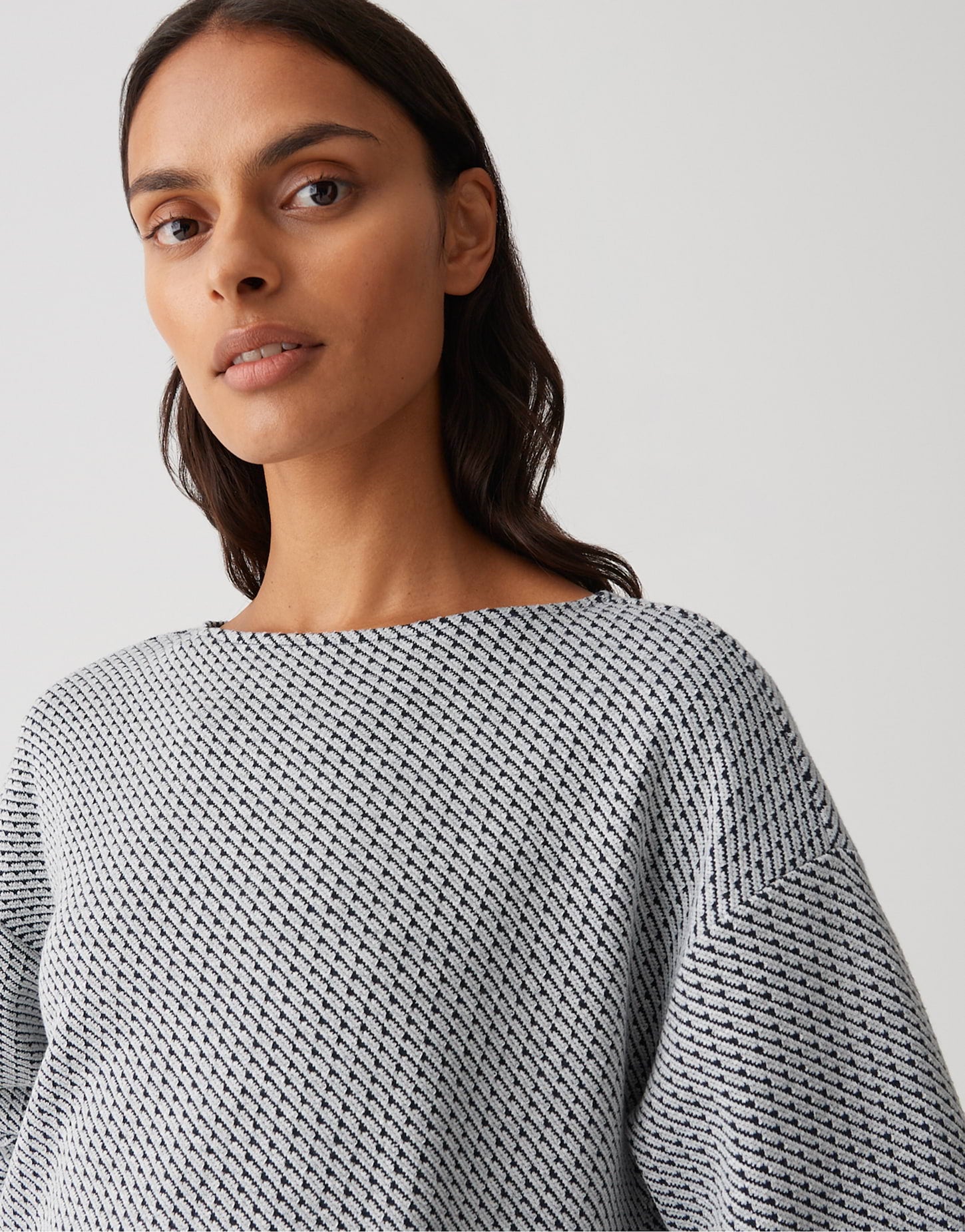 OPUS U-Boot-Ausschnitt Damen Sweatshirt 3/4 Arm