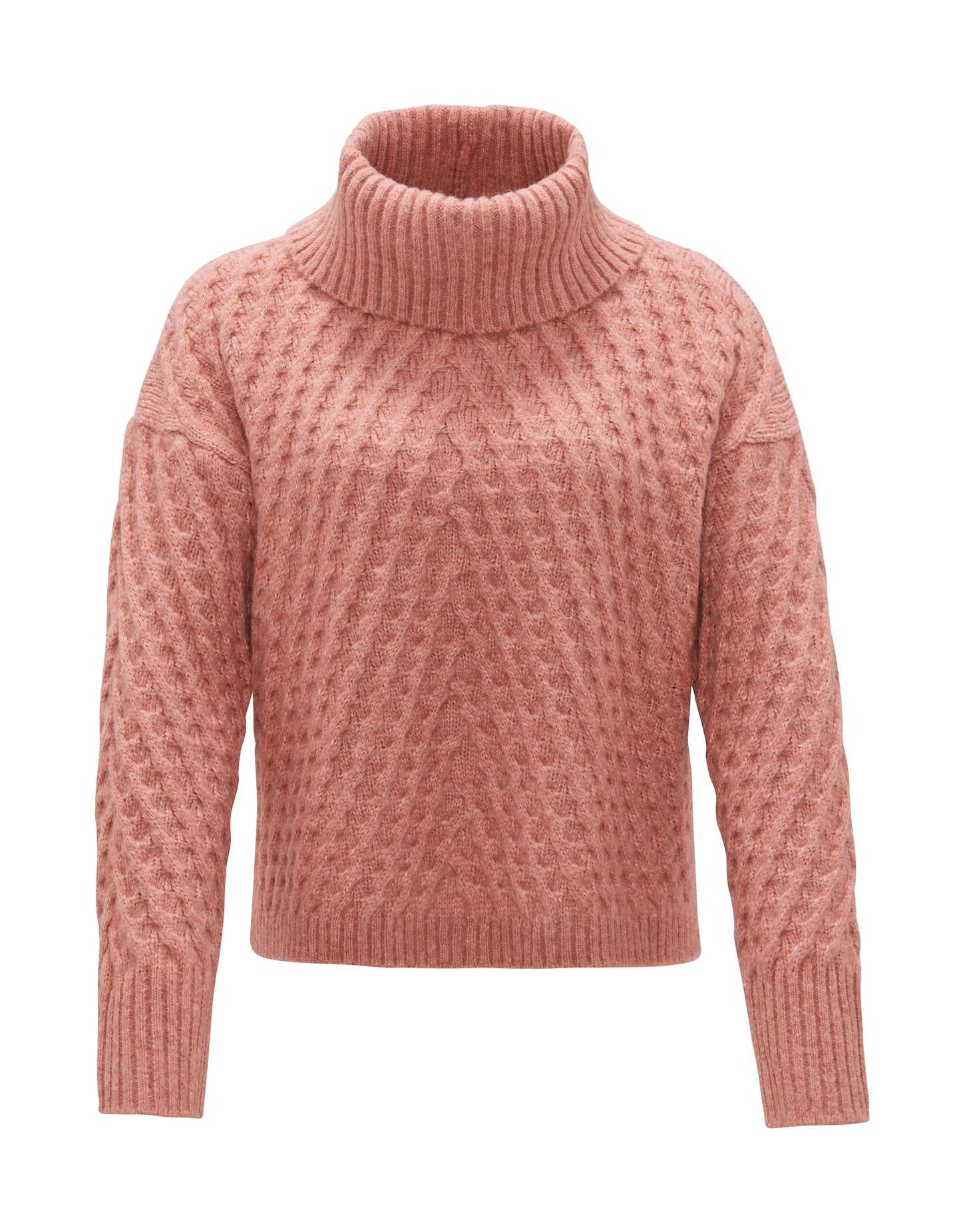 OPUS Strickpullover Damen Grau