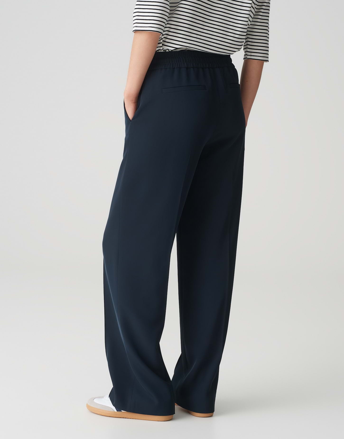 OPUS Wide Fit Webware Hose Damen Bequem Elastisch
