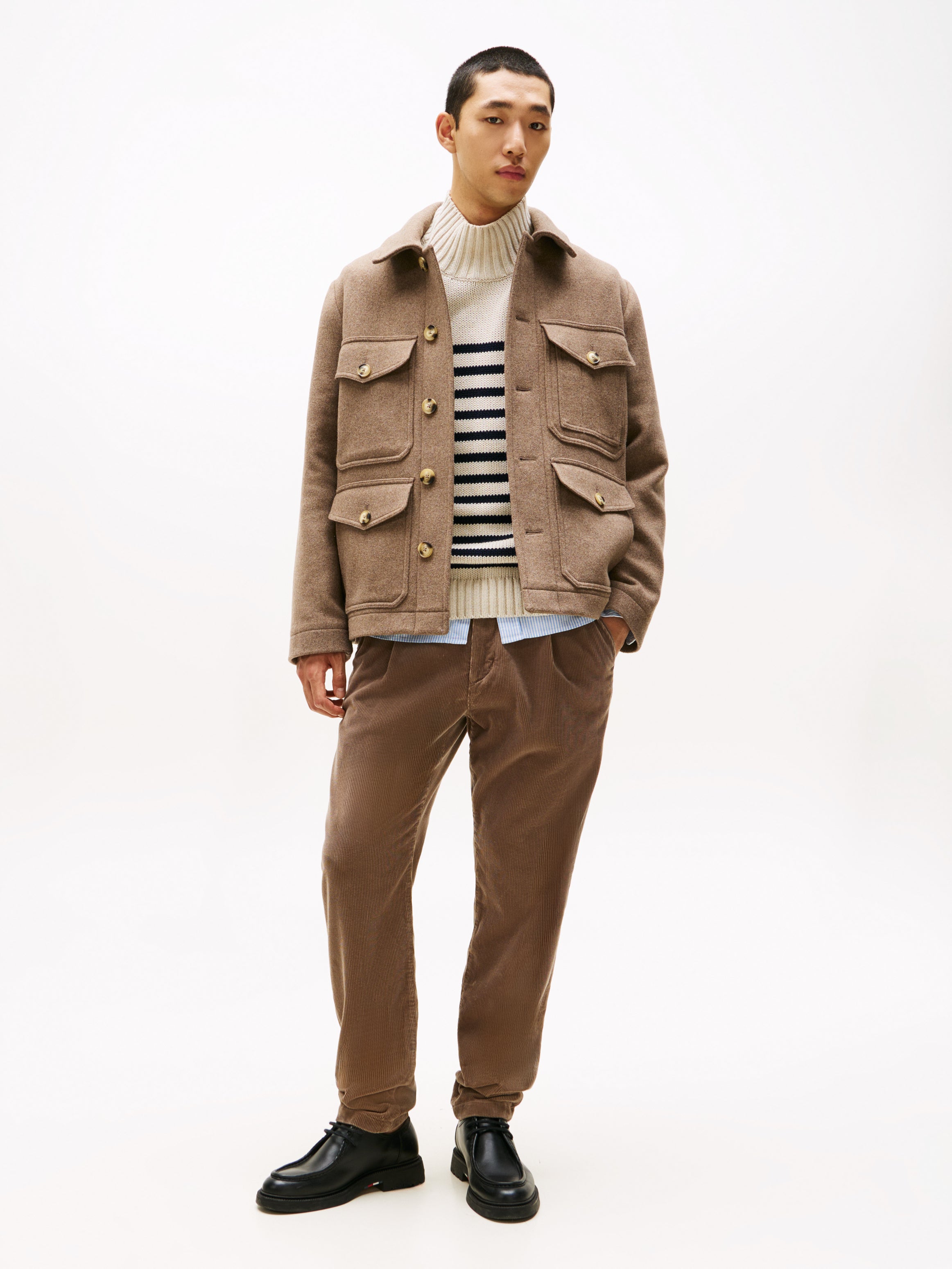WOOL 4PKT JACKET