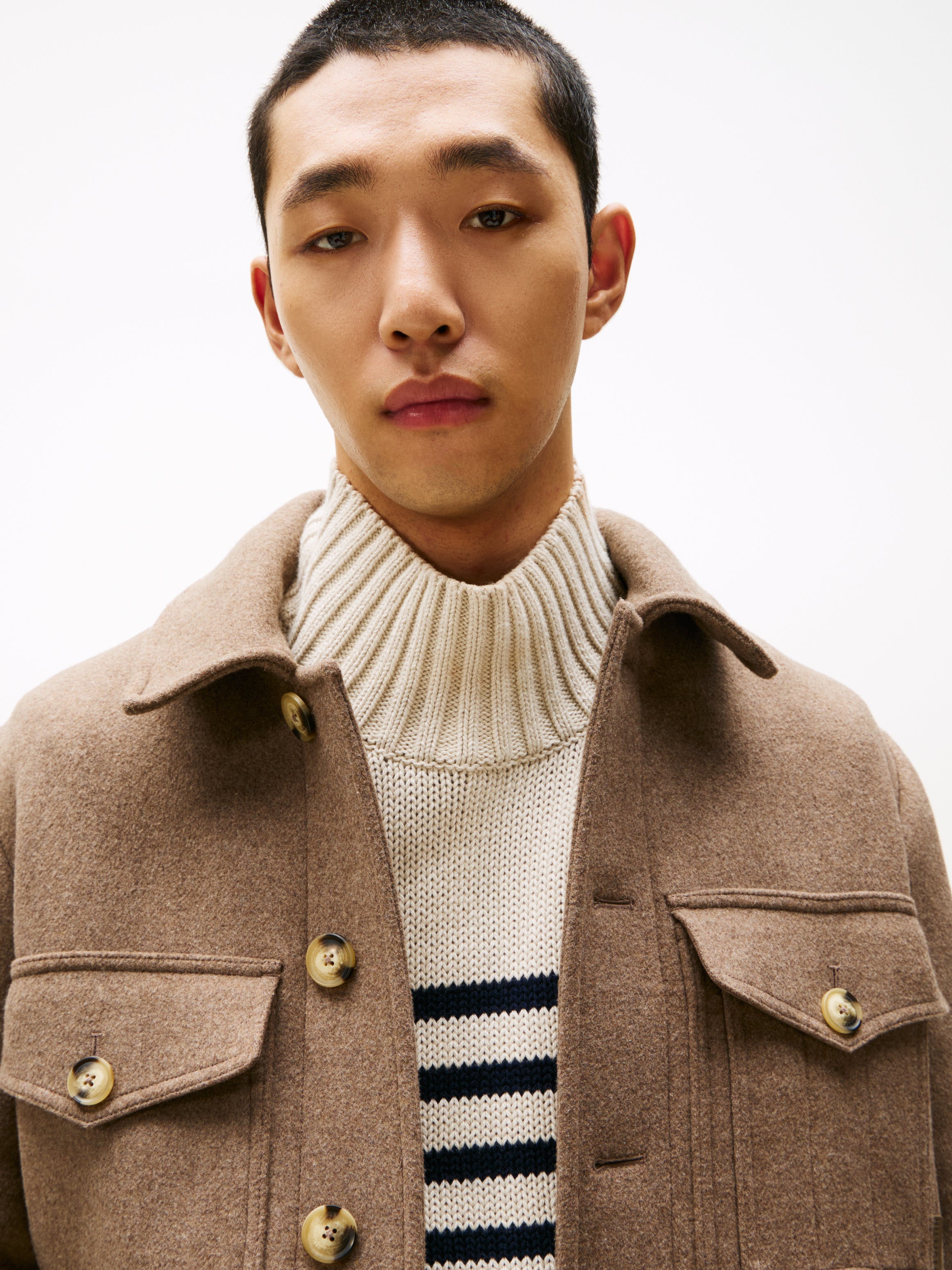 WOOL 4PKT JACKET