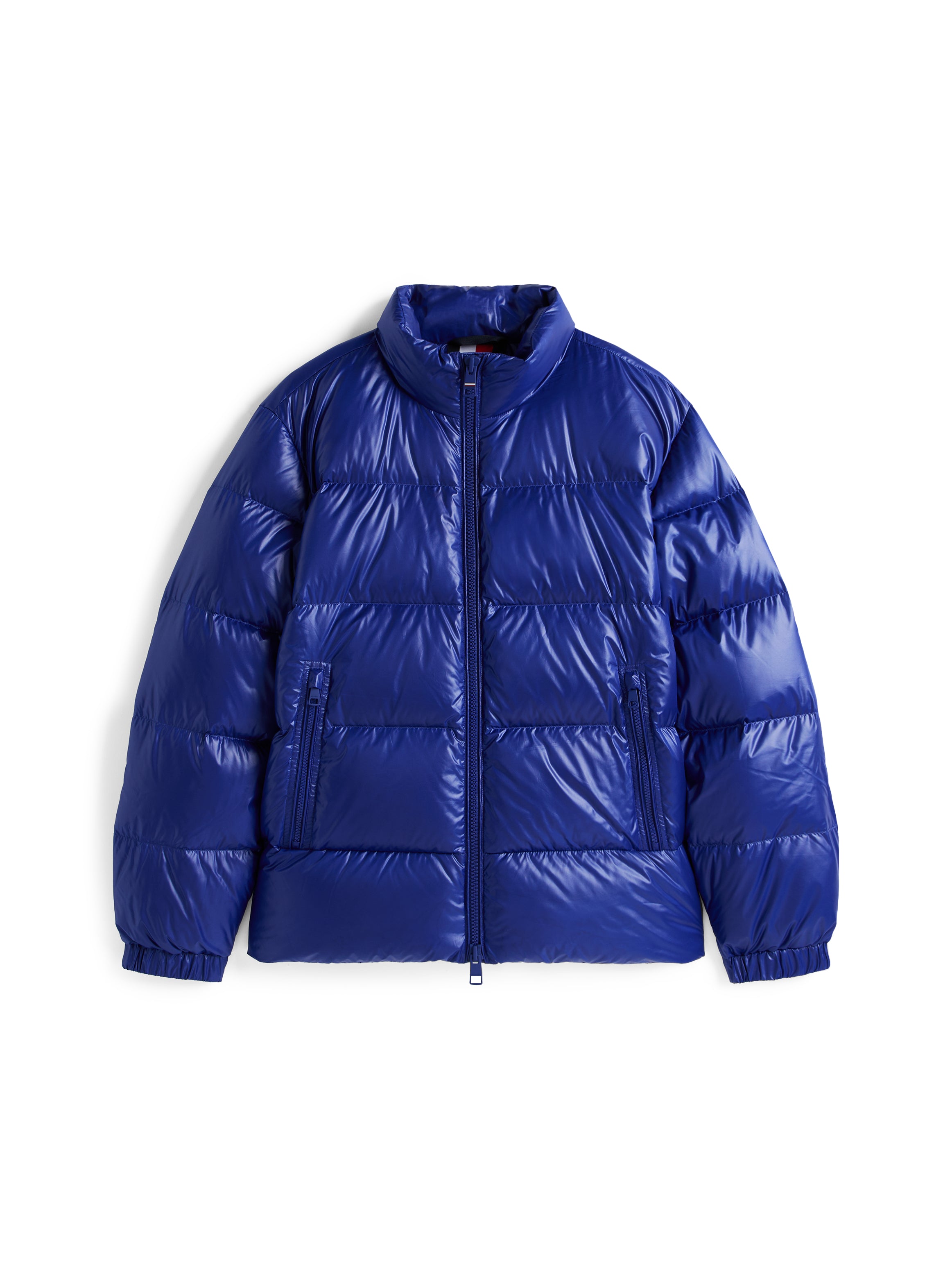 SHINY DOWN STAND PUFFER