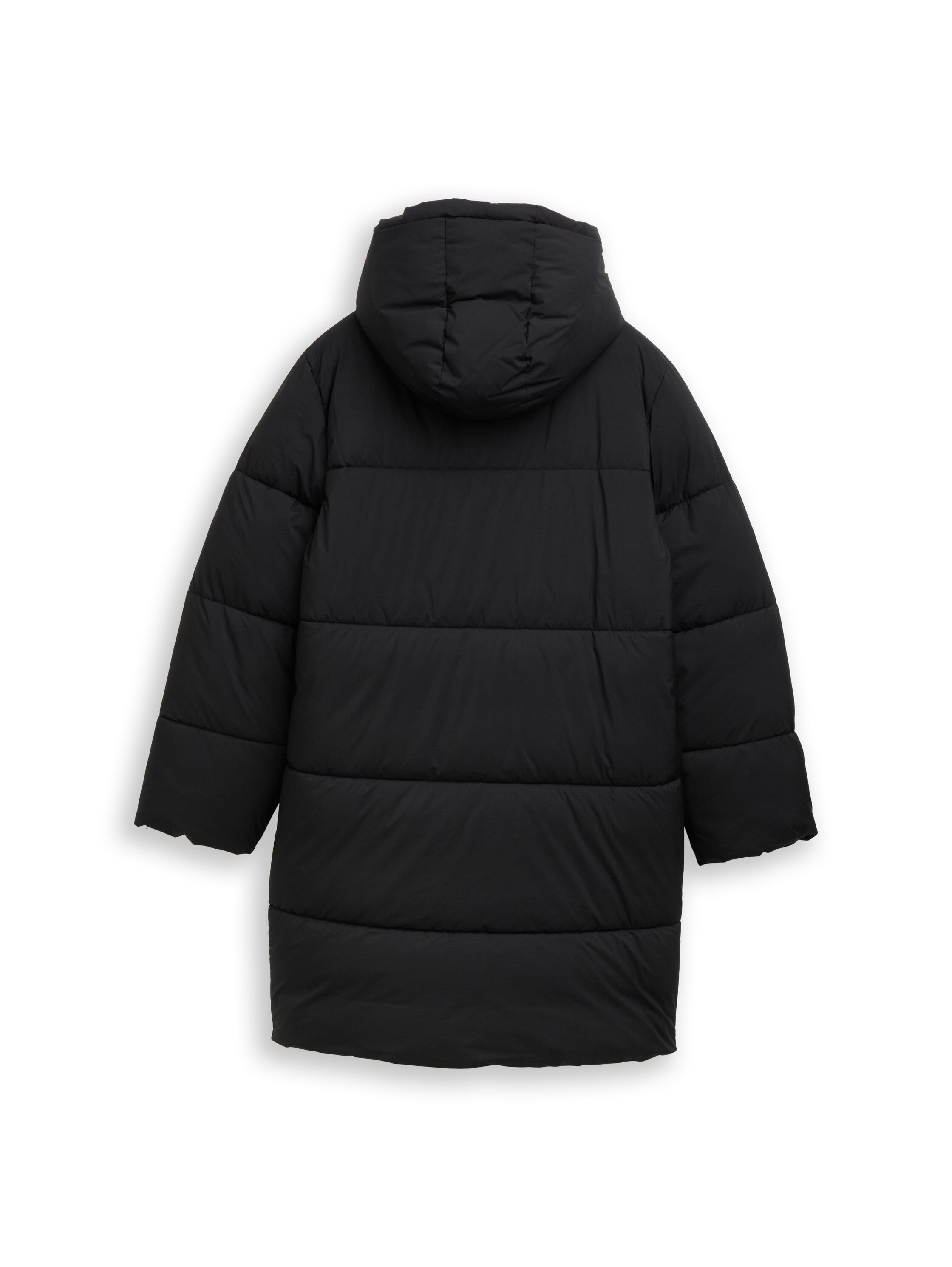 Puffer-Mantel mit Kapuze