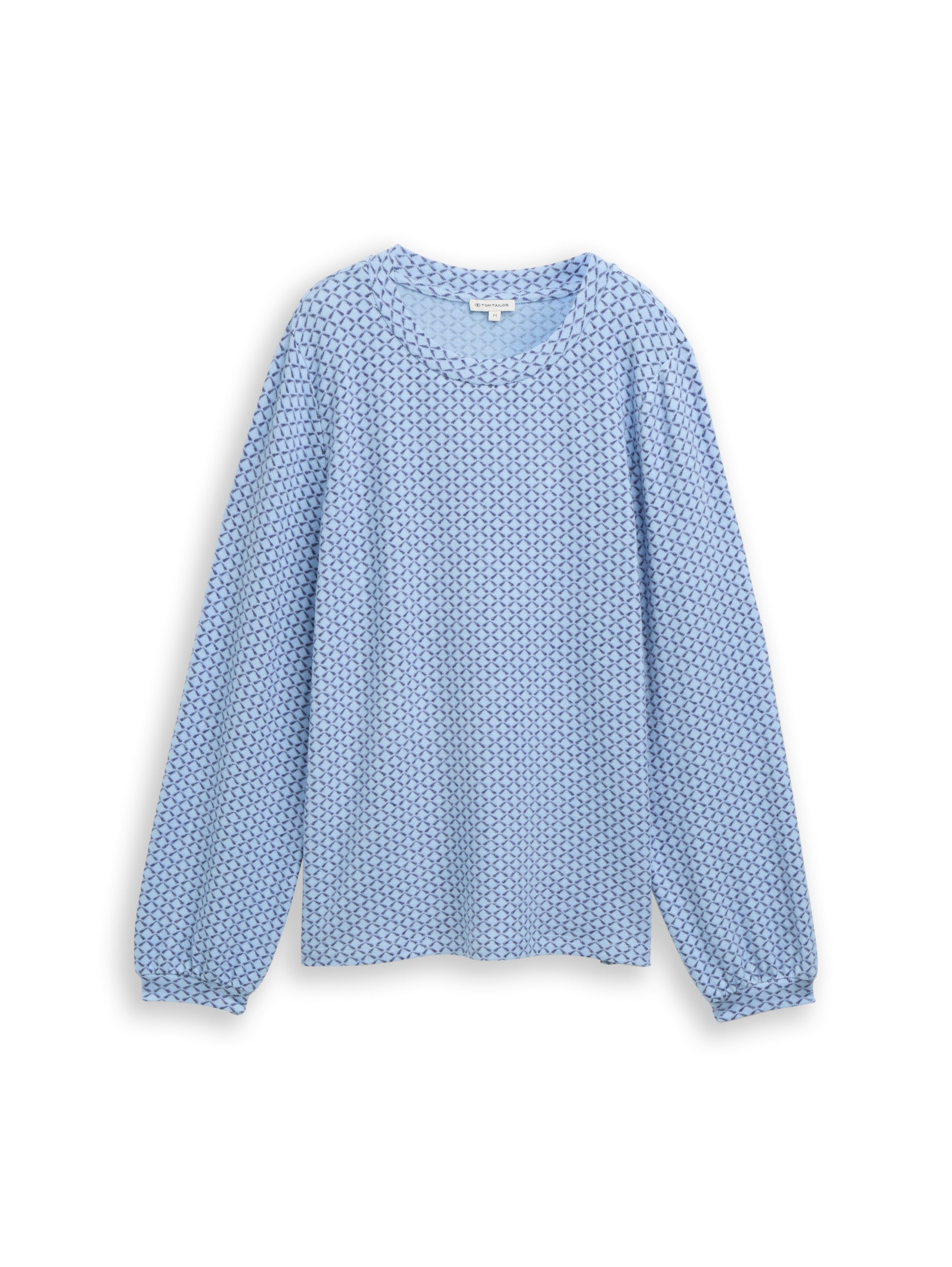 Regular Fit Damen Bluse mit floralem Design Viskose Polyester Elasthan