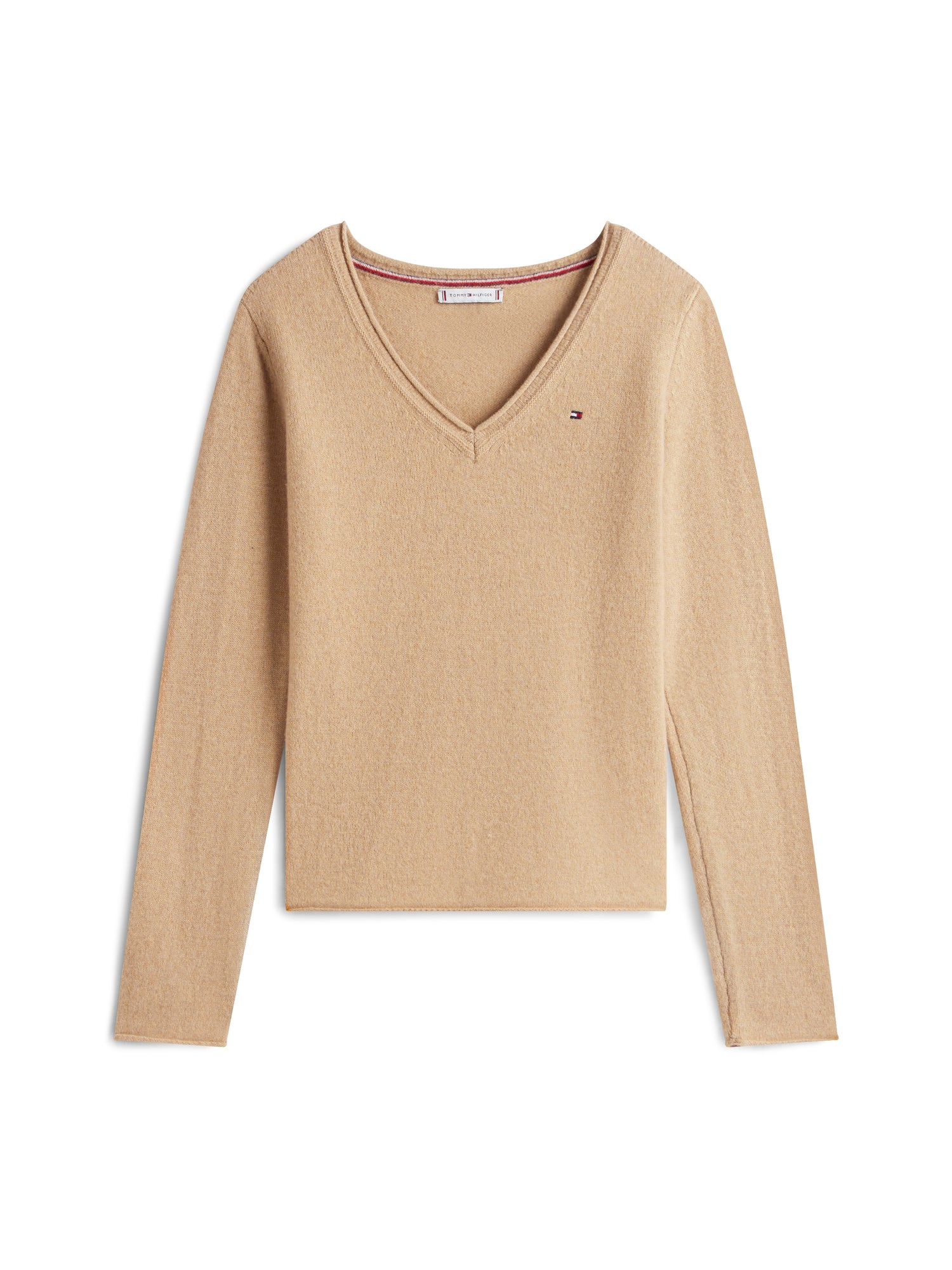 SOFT WOOL V-NK LS SWEATER