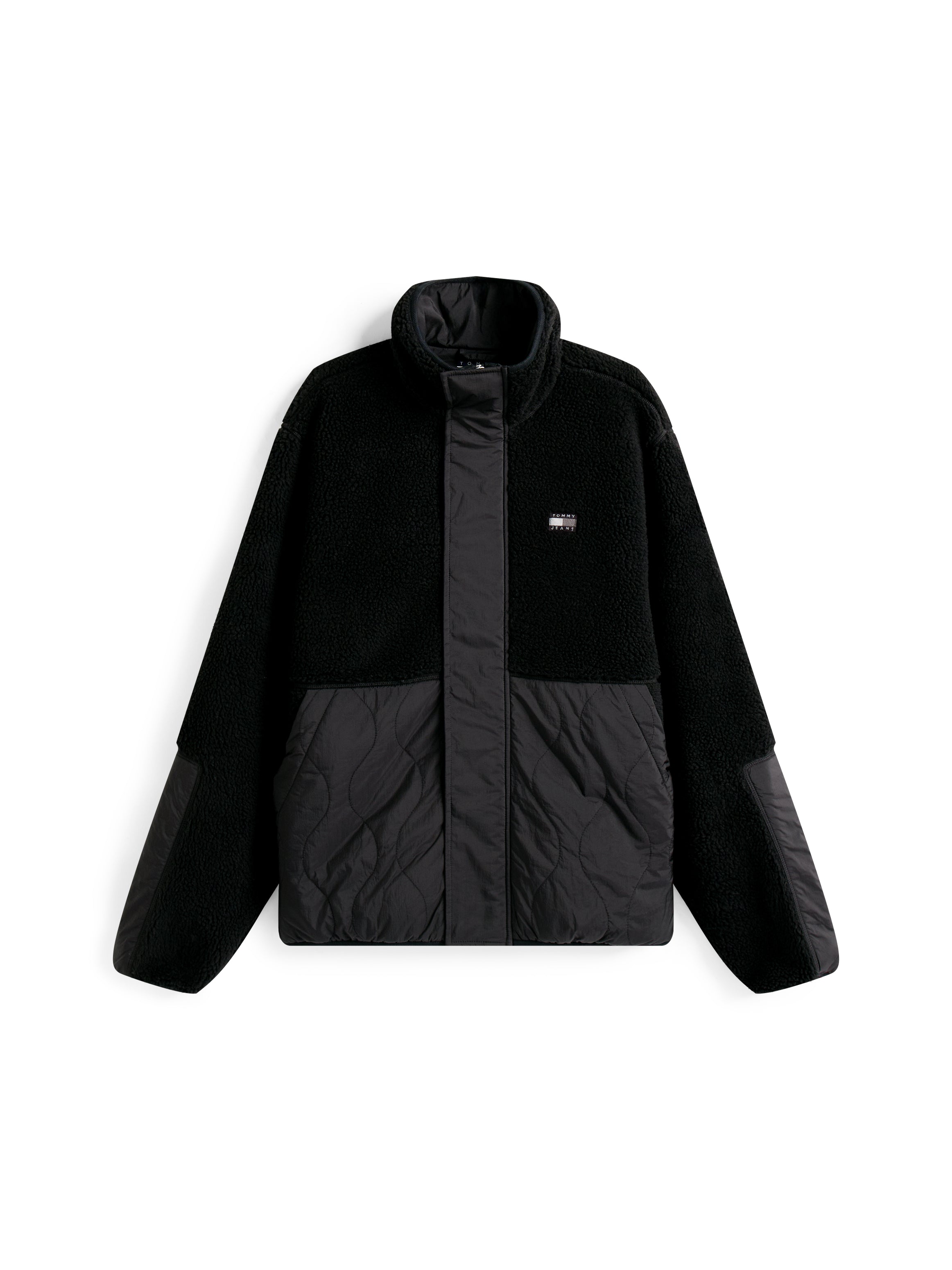 TJM ESSENTL MIX TEDDY JACKET EXT