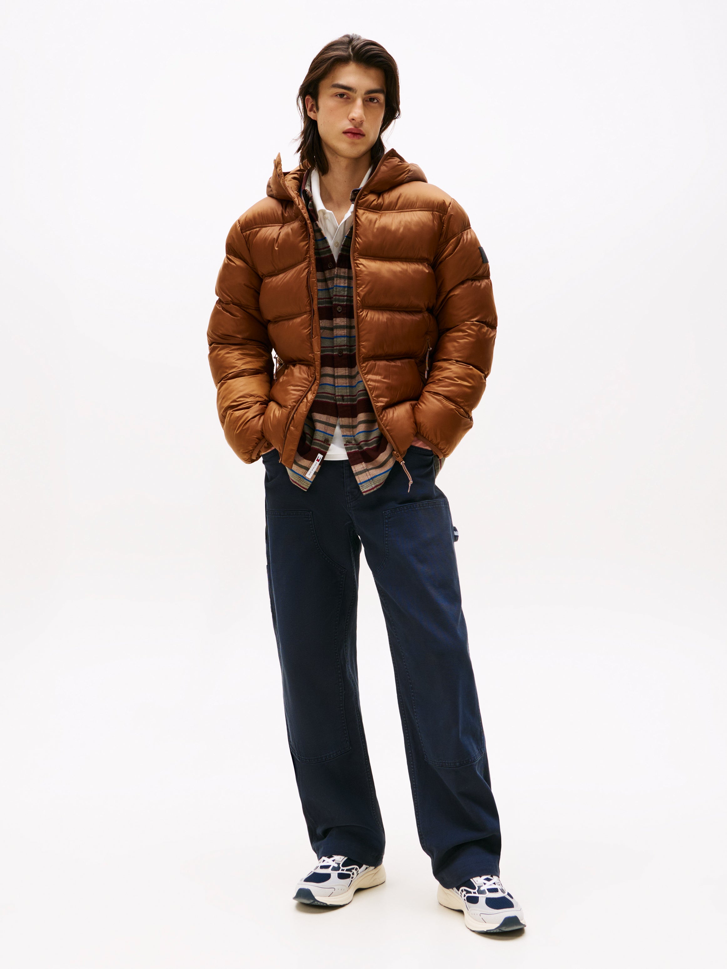 TJM HOODED LOGO PUFFER EXT