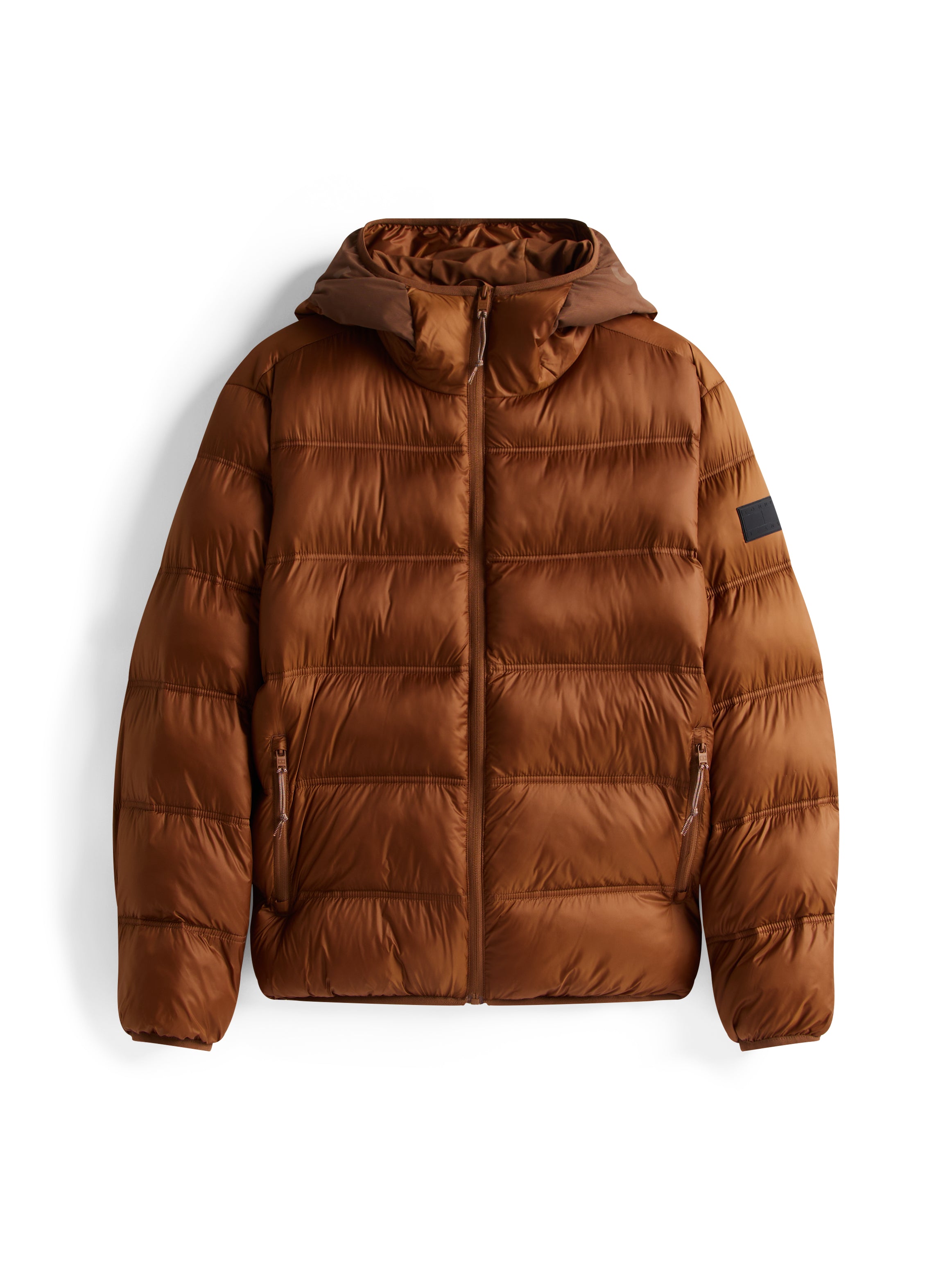 TJM HOODED LOGO PUFFER EXT