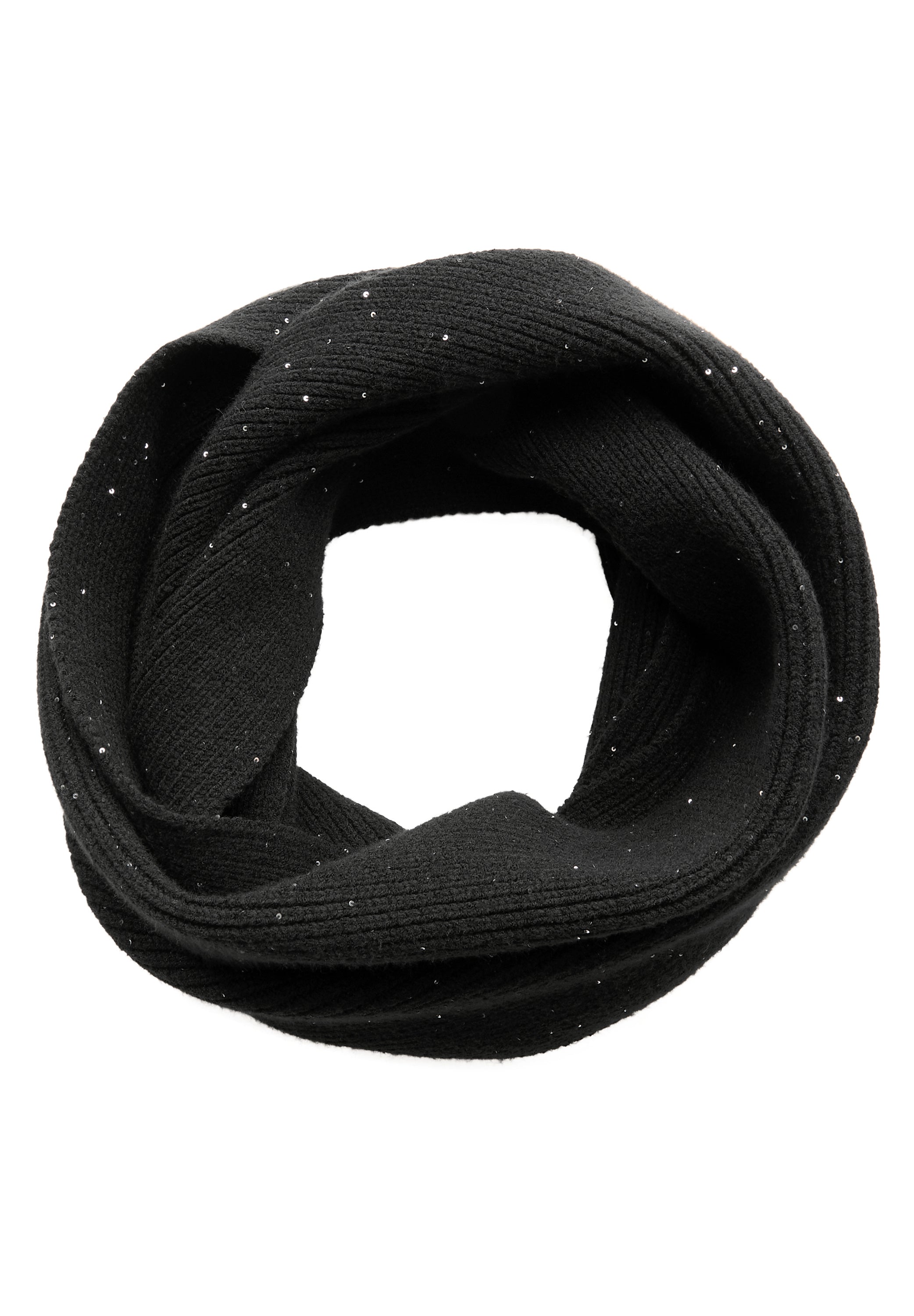 Loop Schal mit Pailletten