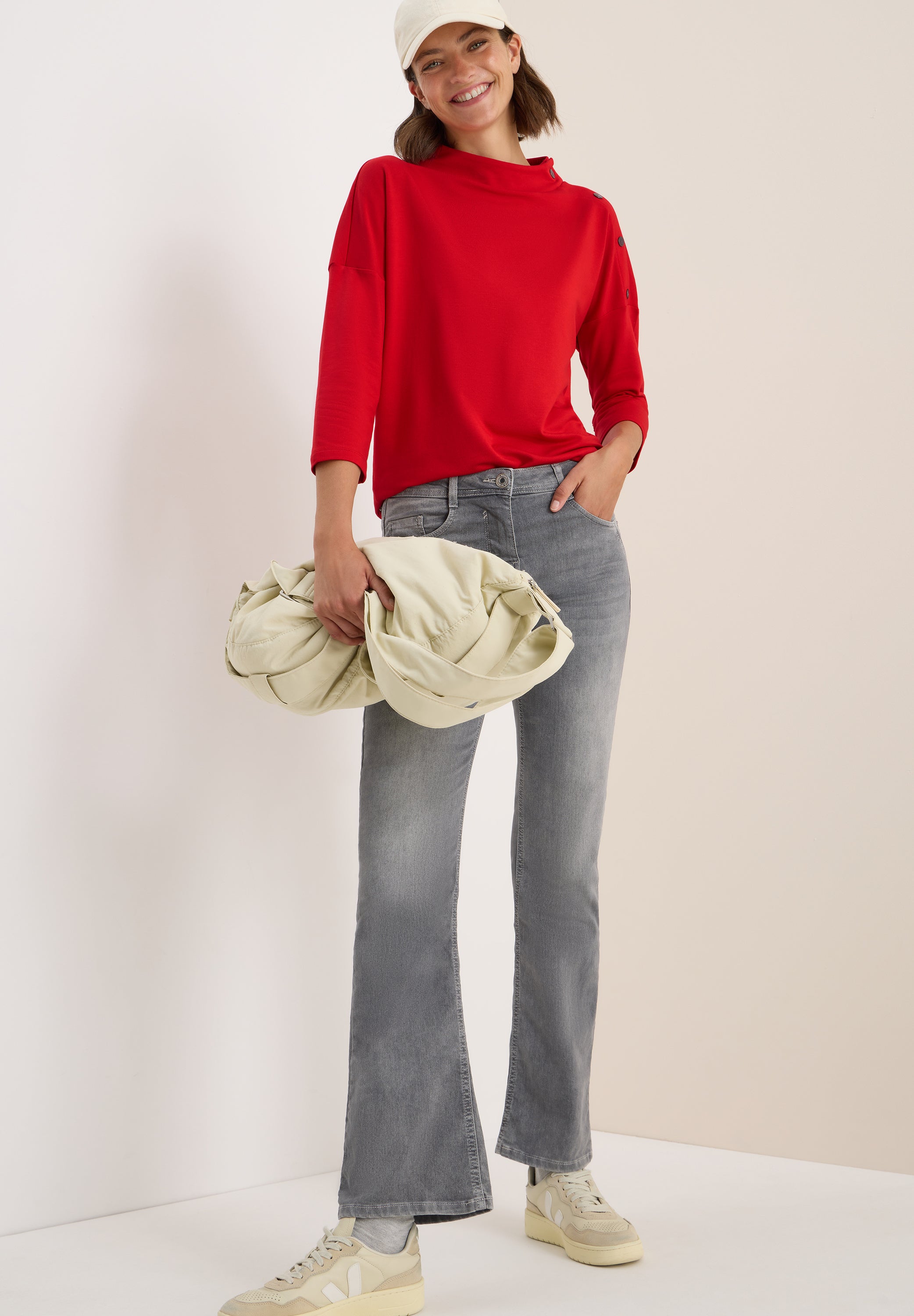 Shirt mit Knopfdetail