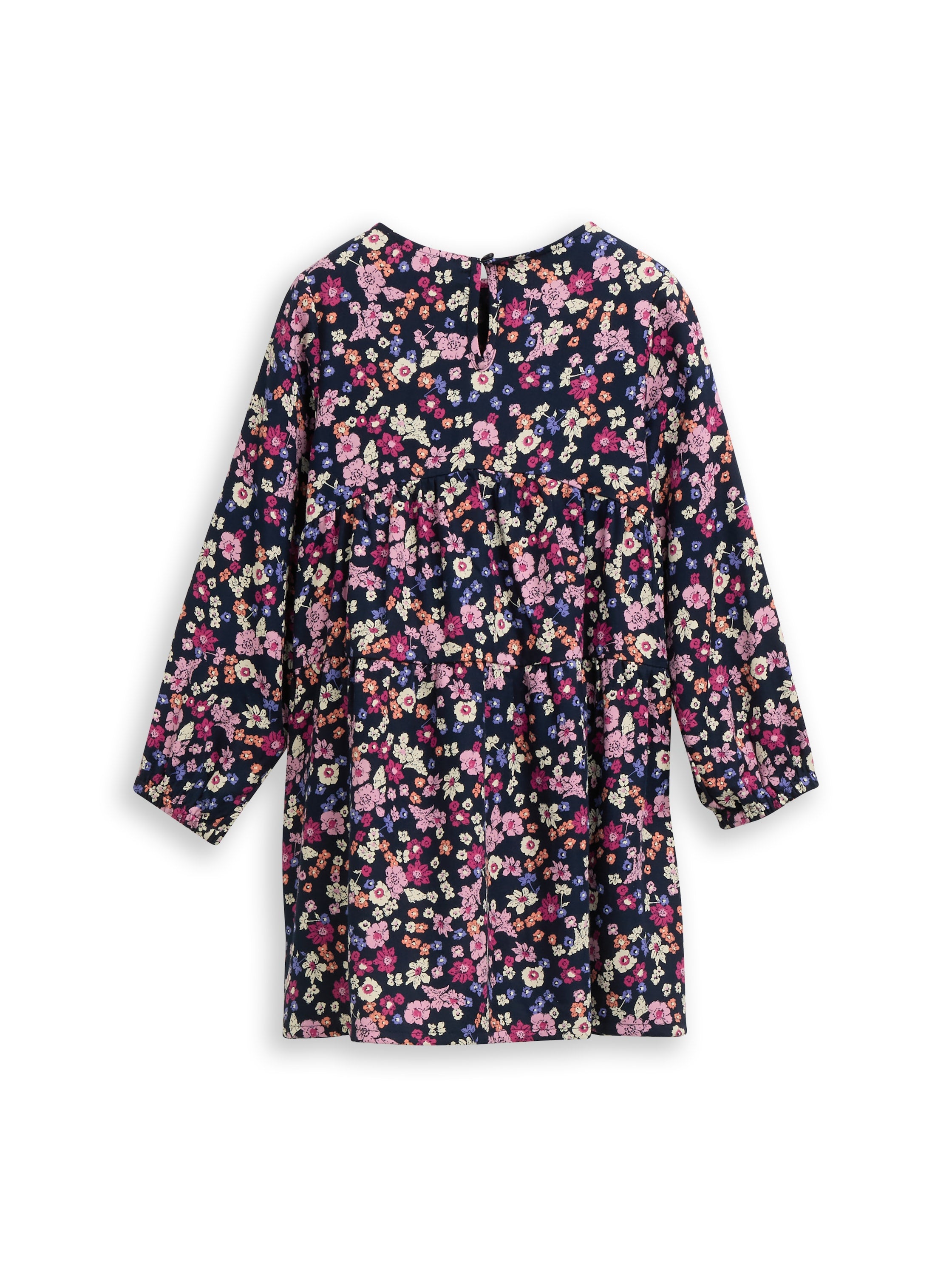 Mini-Kleid mit Blumenmuster