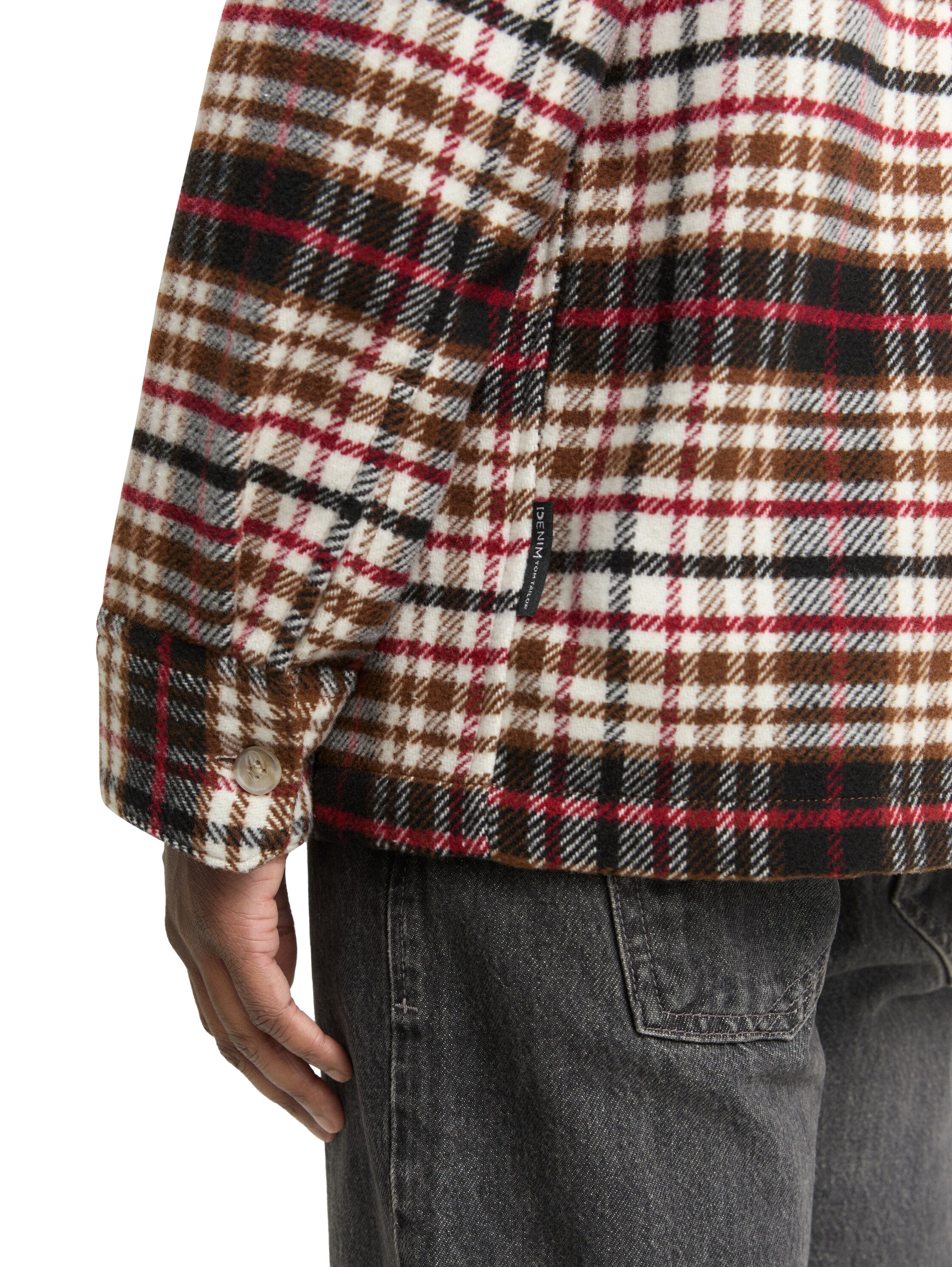 Overshirt mit Karomuster