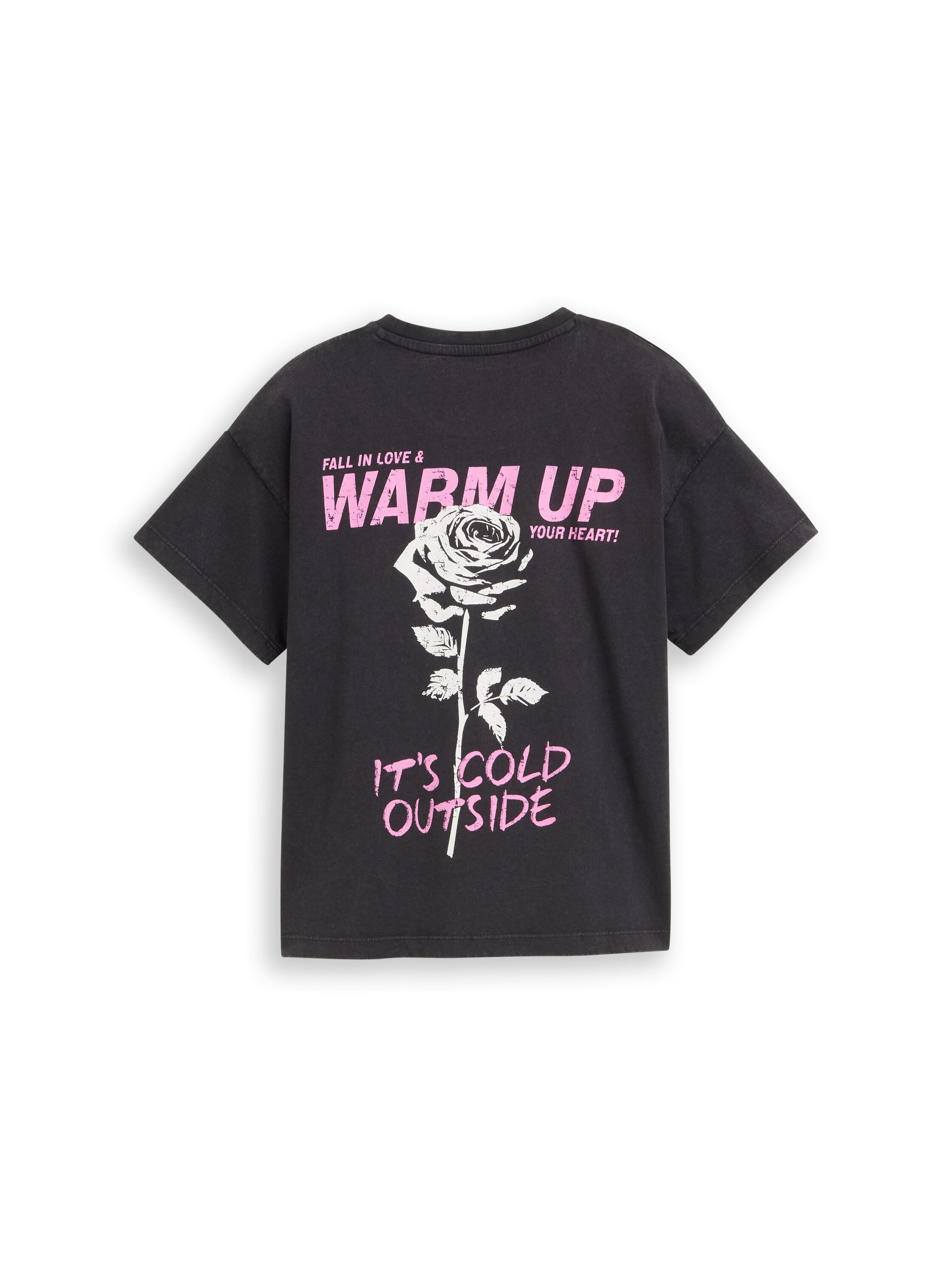 Tom Tailor Denim Kinder Oversize T-Shirt Weiblich Baumwolle