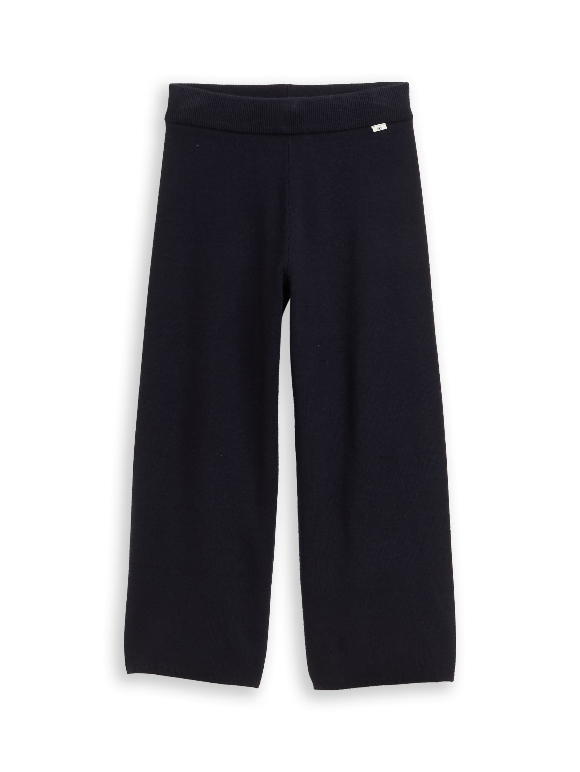 Cozy Wide Leg Strickhose