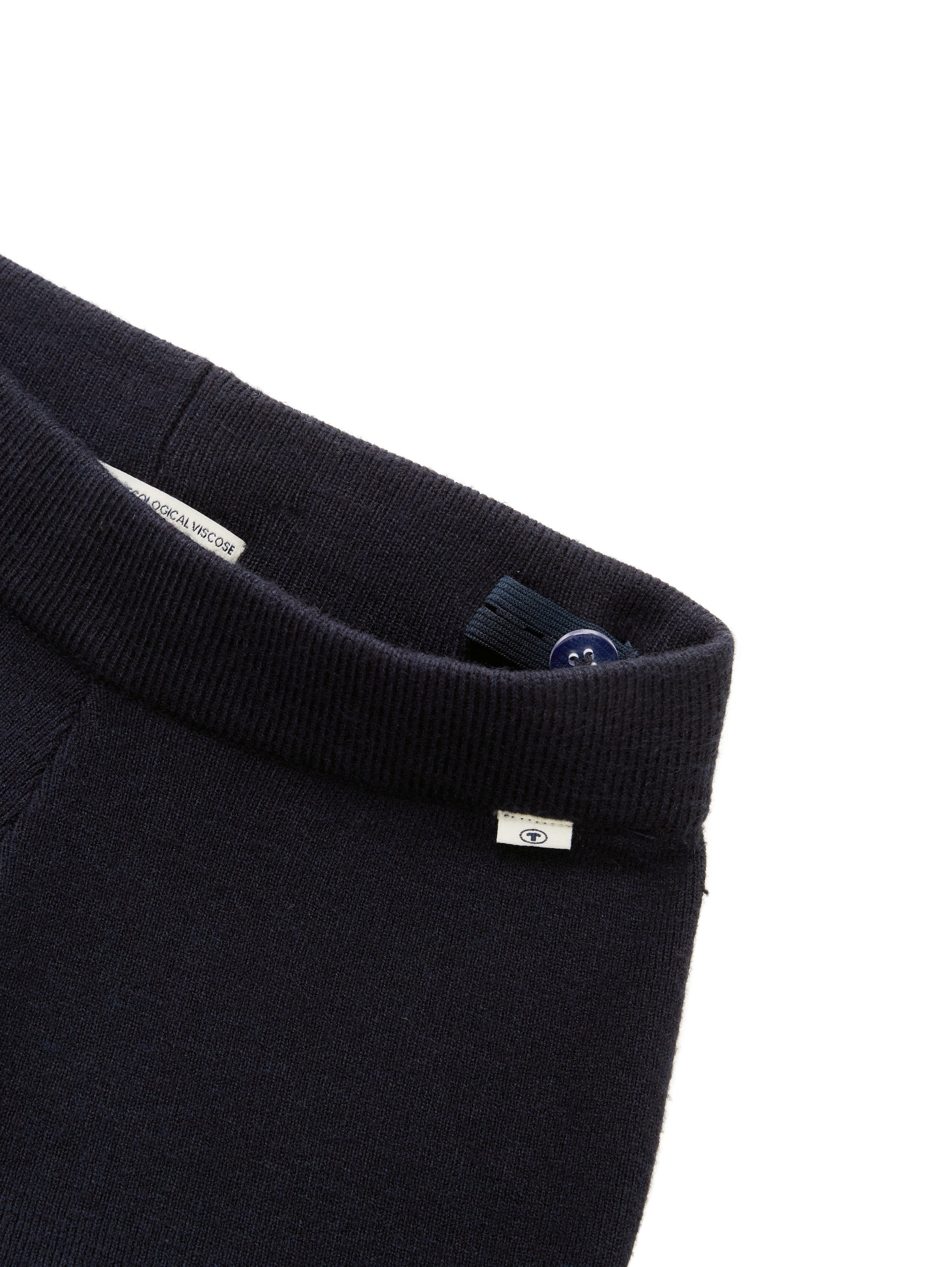 Cozy Wide Leg Strickhose