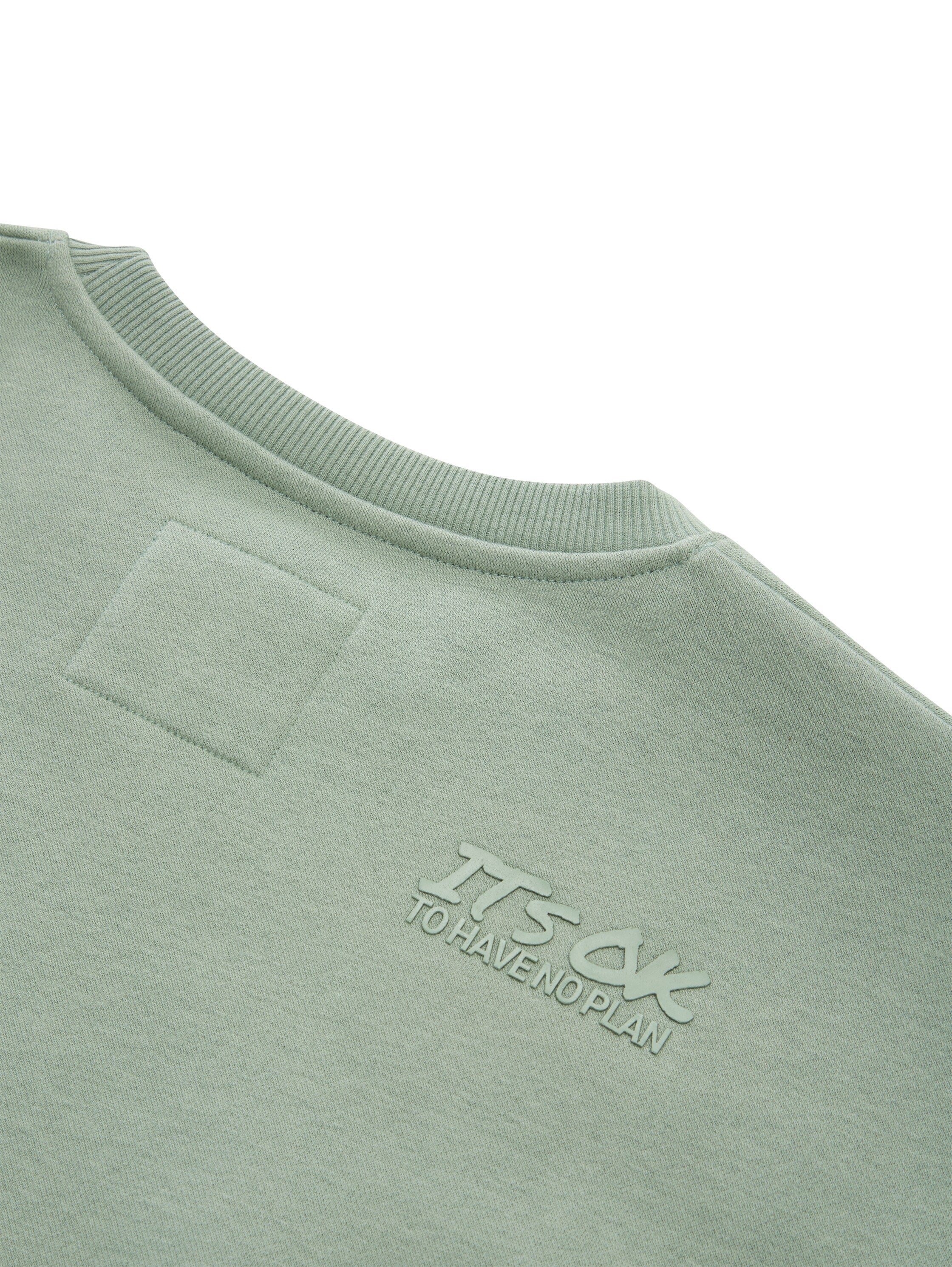 Oversize Sweatshirt mit Rückenprint