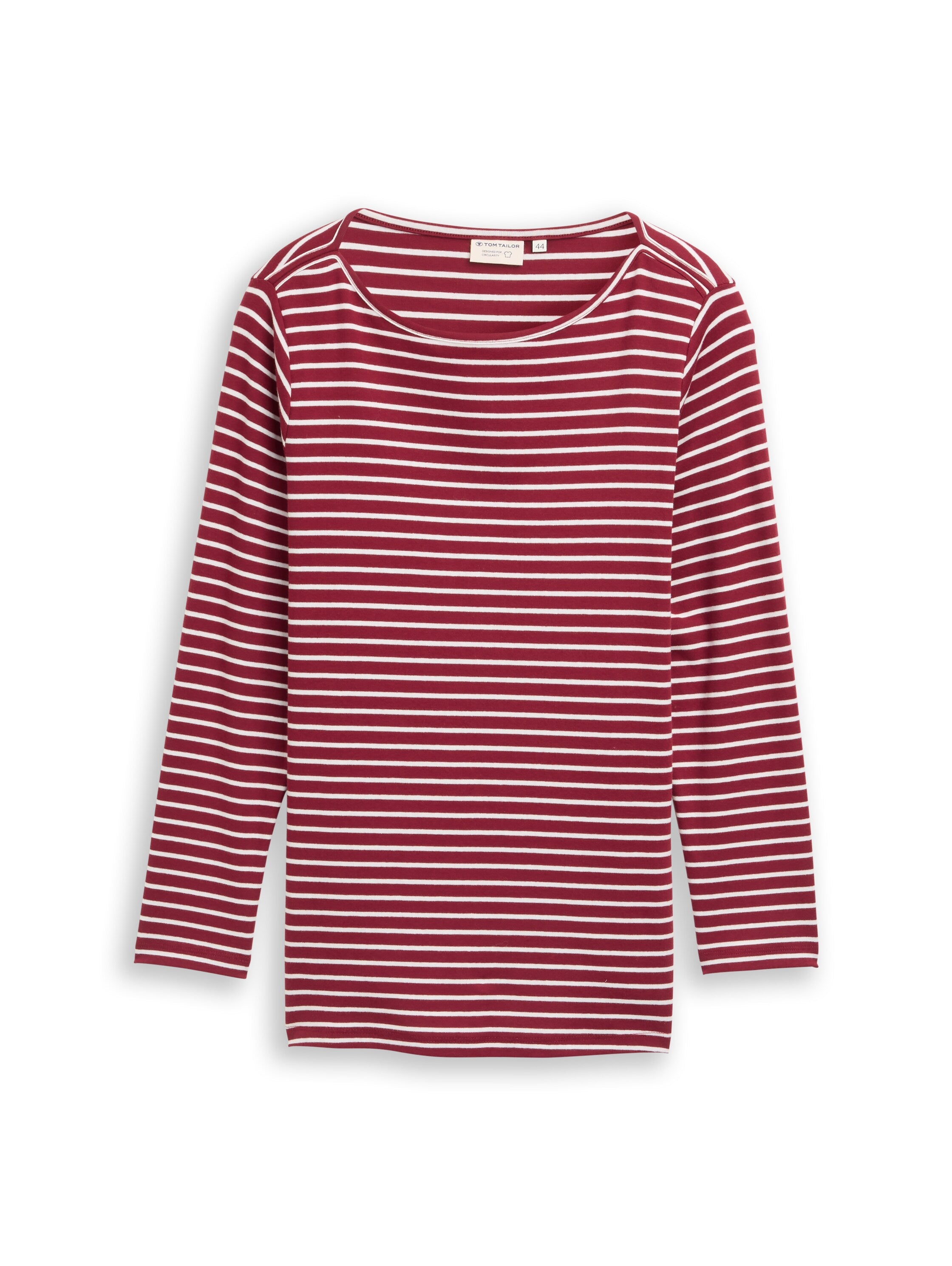 Plus Size - Langarmshirt mit Streifenmuster