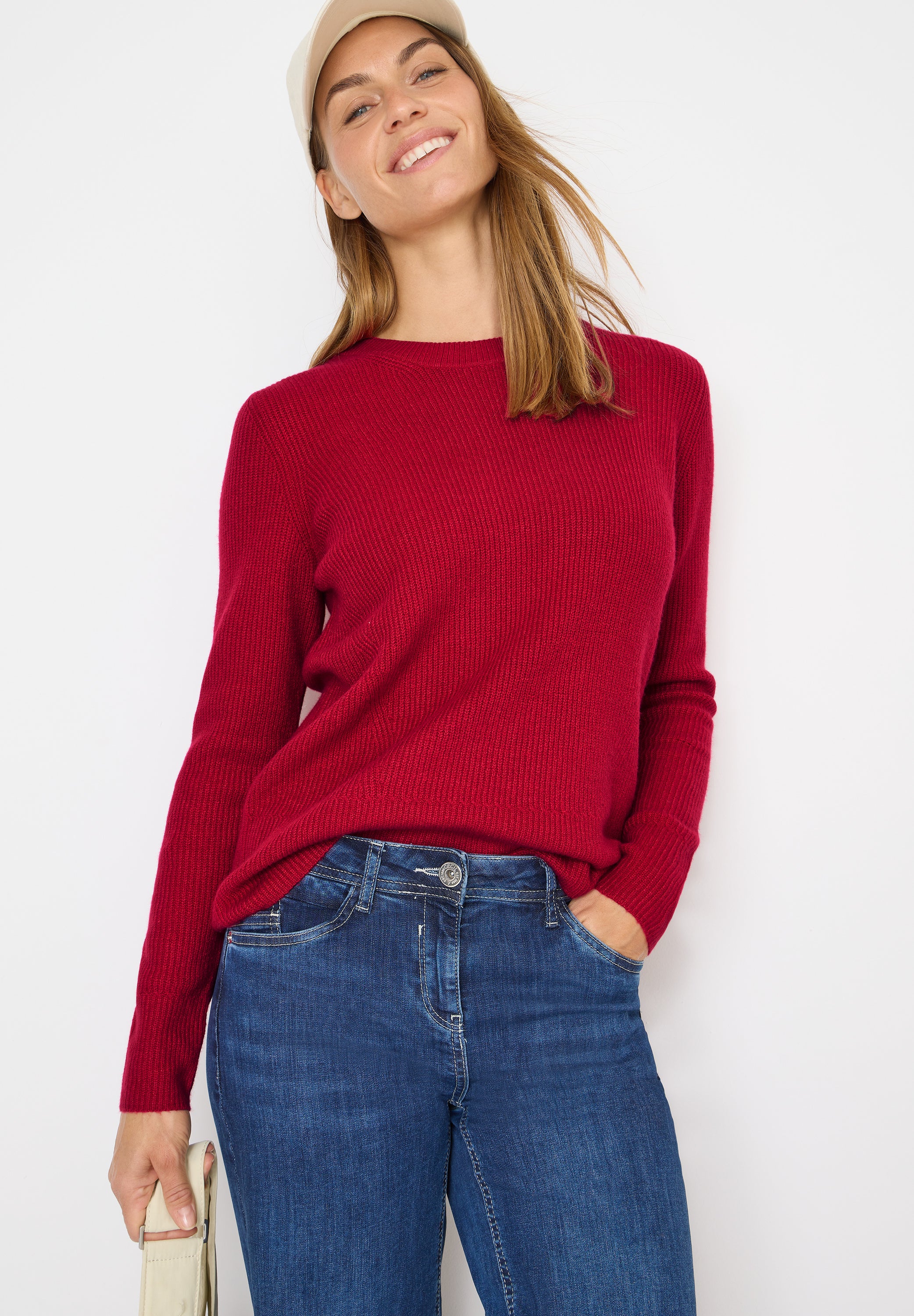 Pullover mit Strukturdetails
