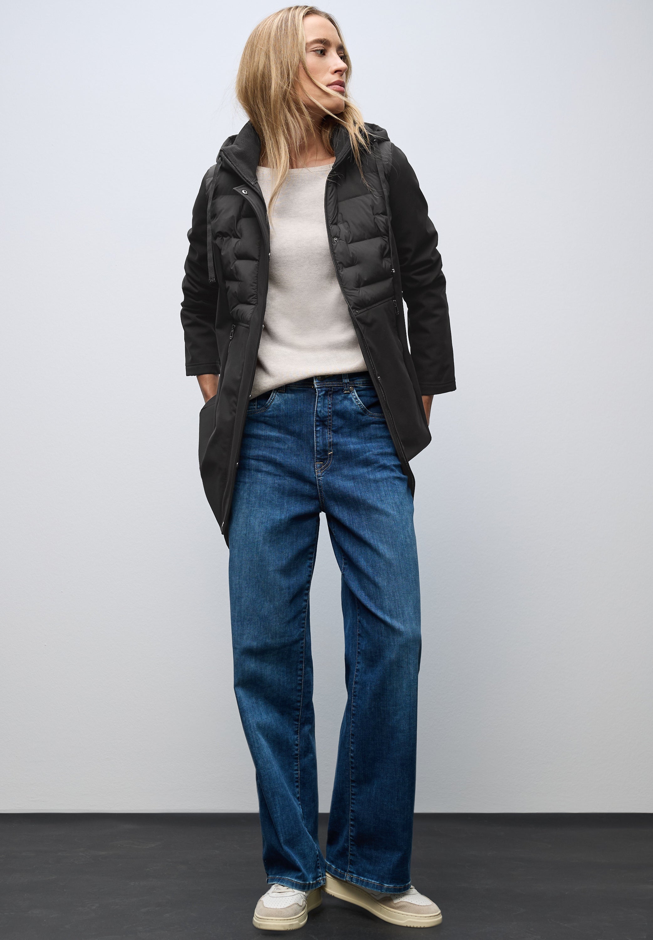 Softshelljacke mit Details