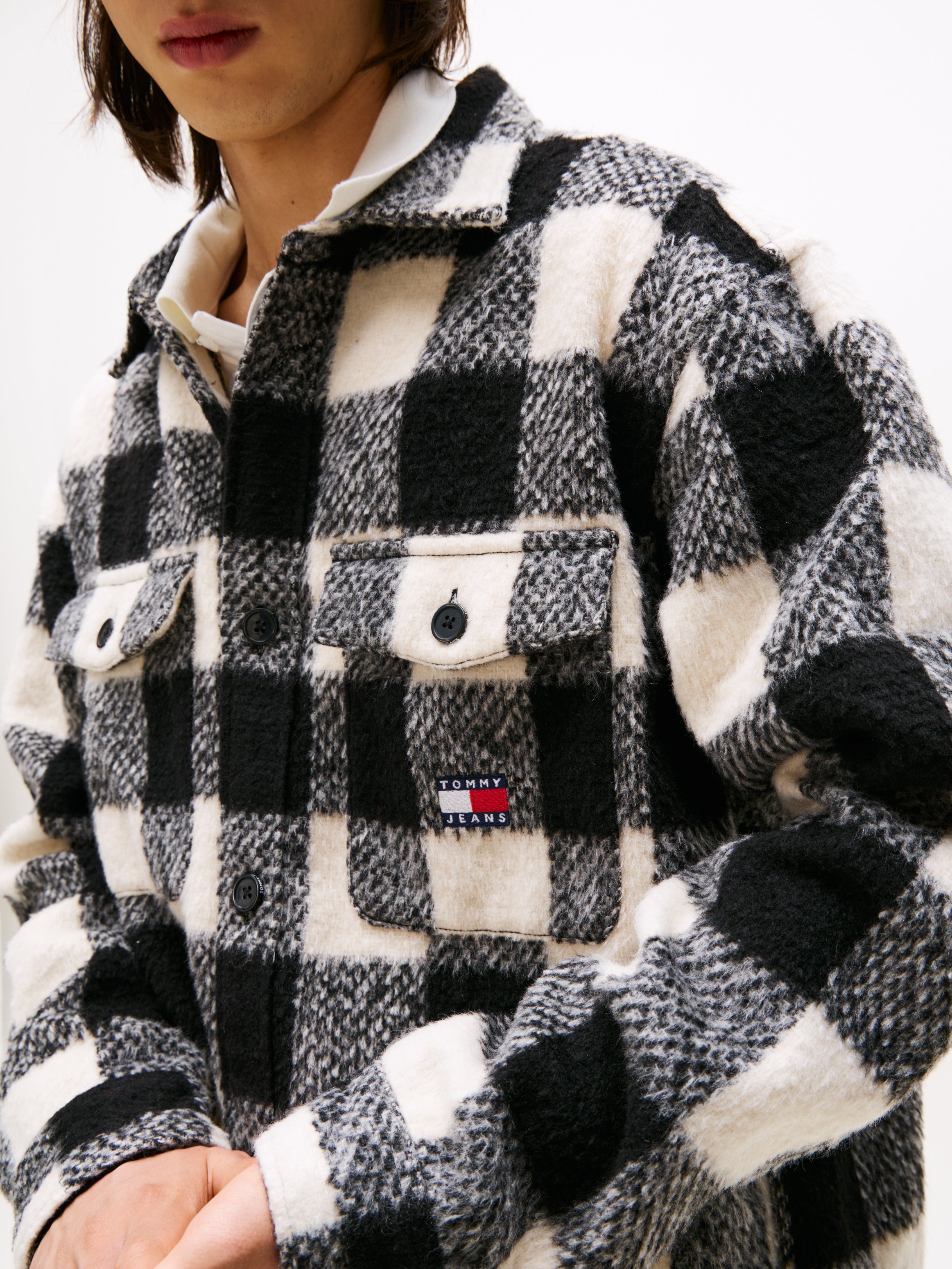 TJM CHECK OVERSHIRT EXT