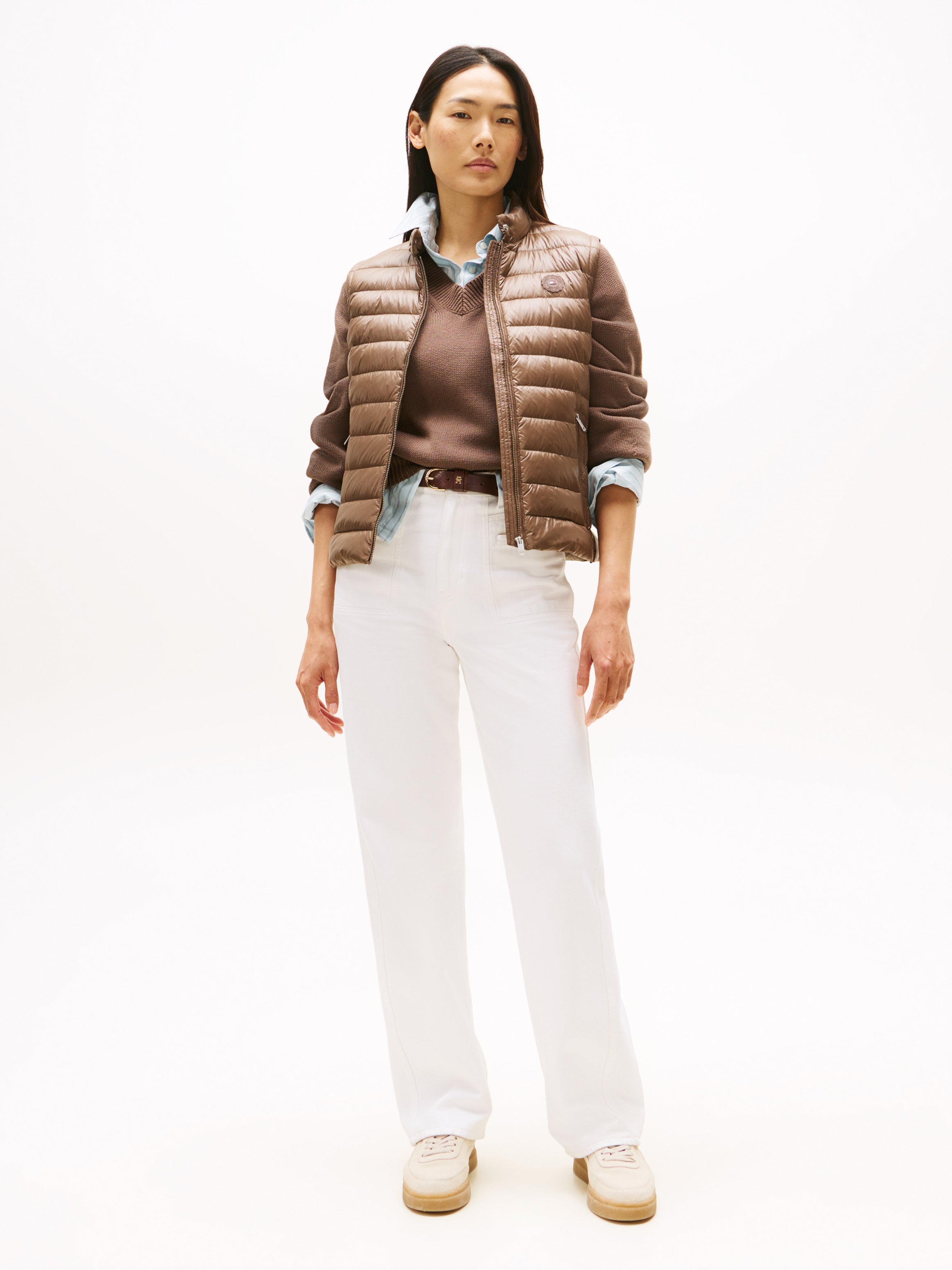 UL DOWN REG MOCK NK VEST