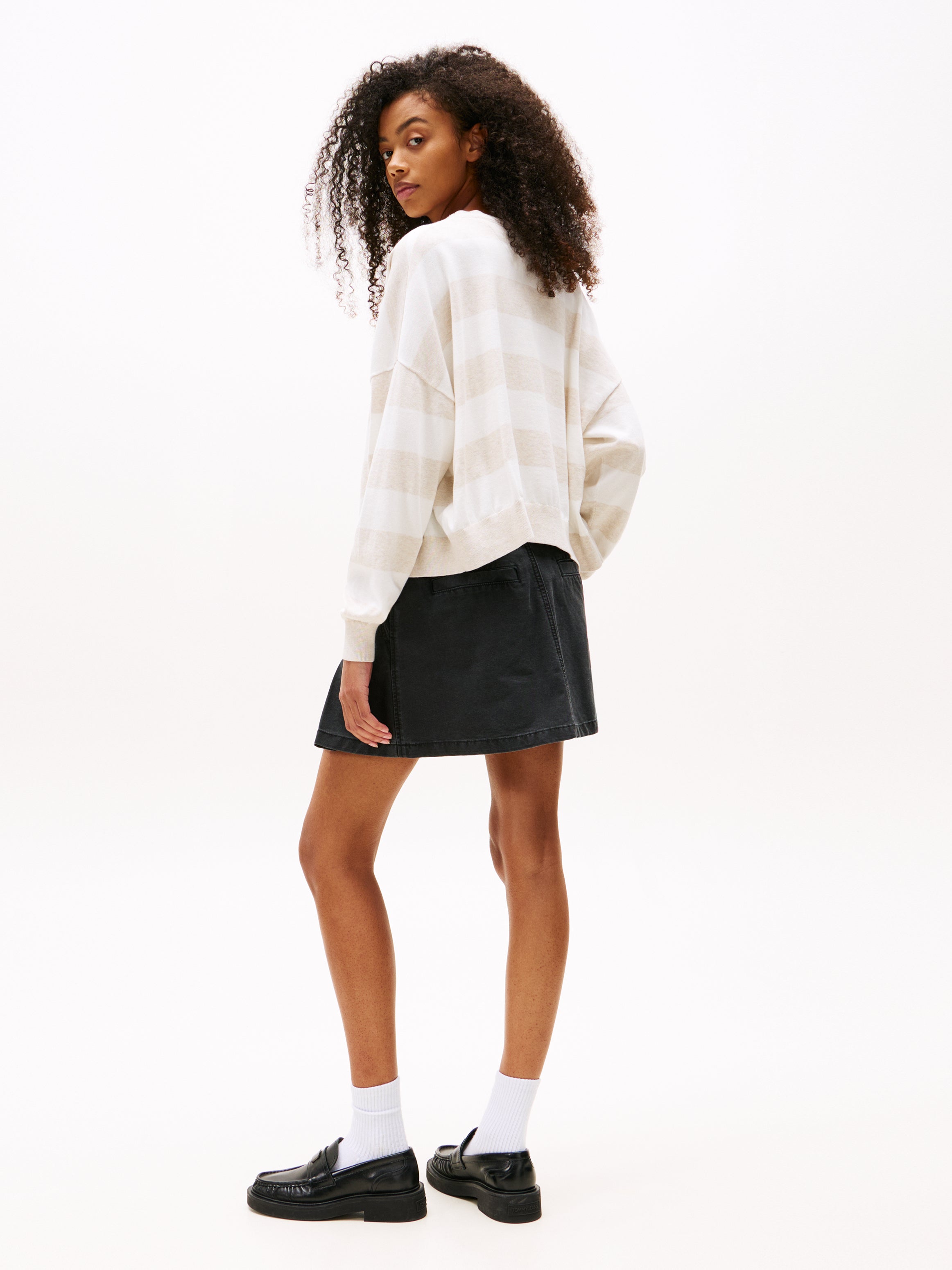 TJW RLX STRIPE CARDIGAN