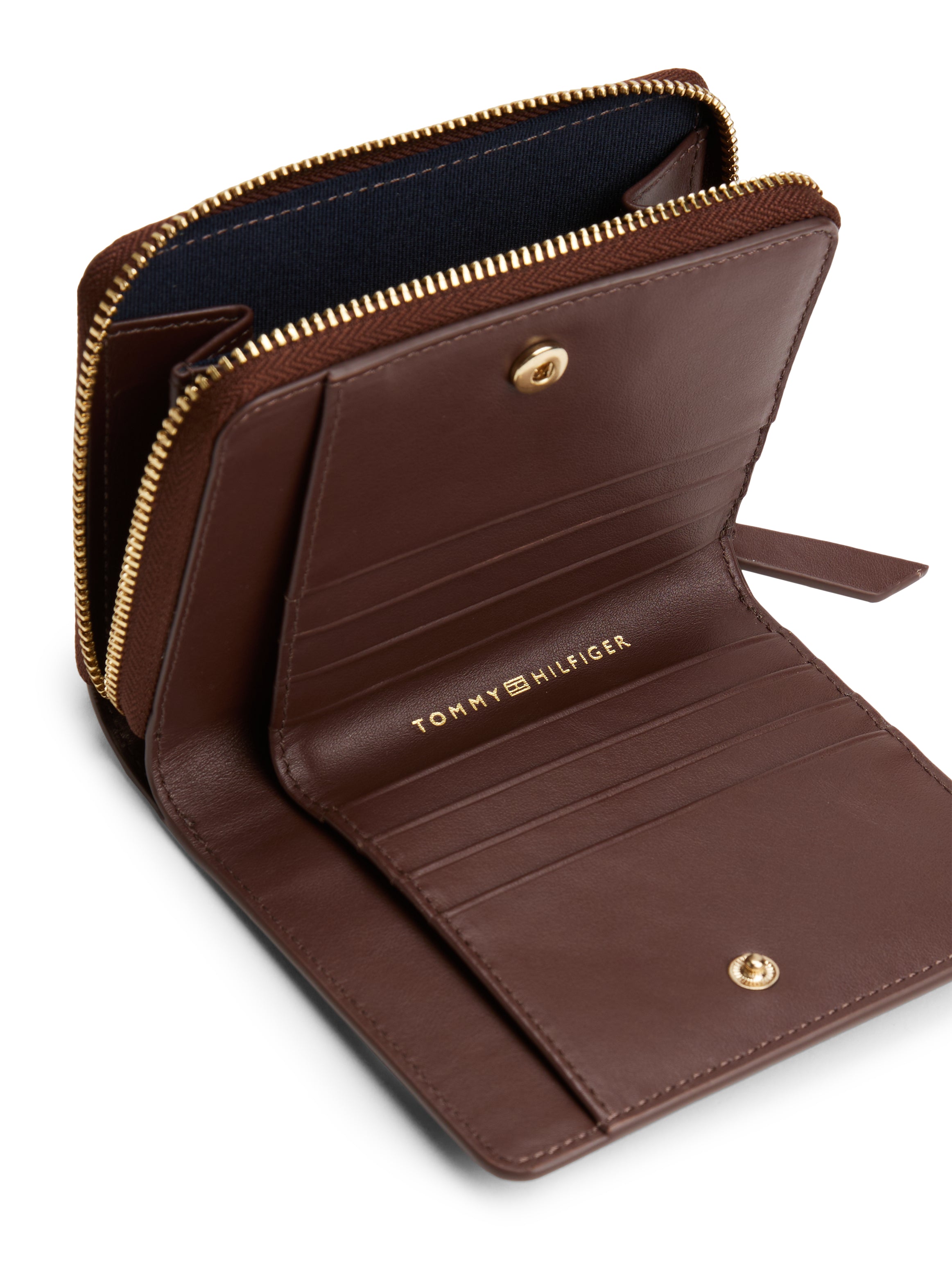 TH LEATHER SLG MED ZA FLAP