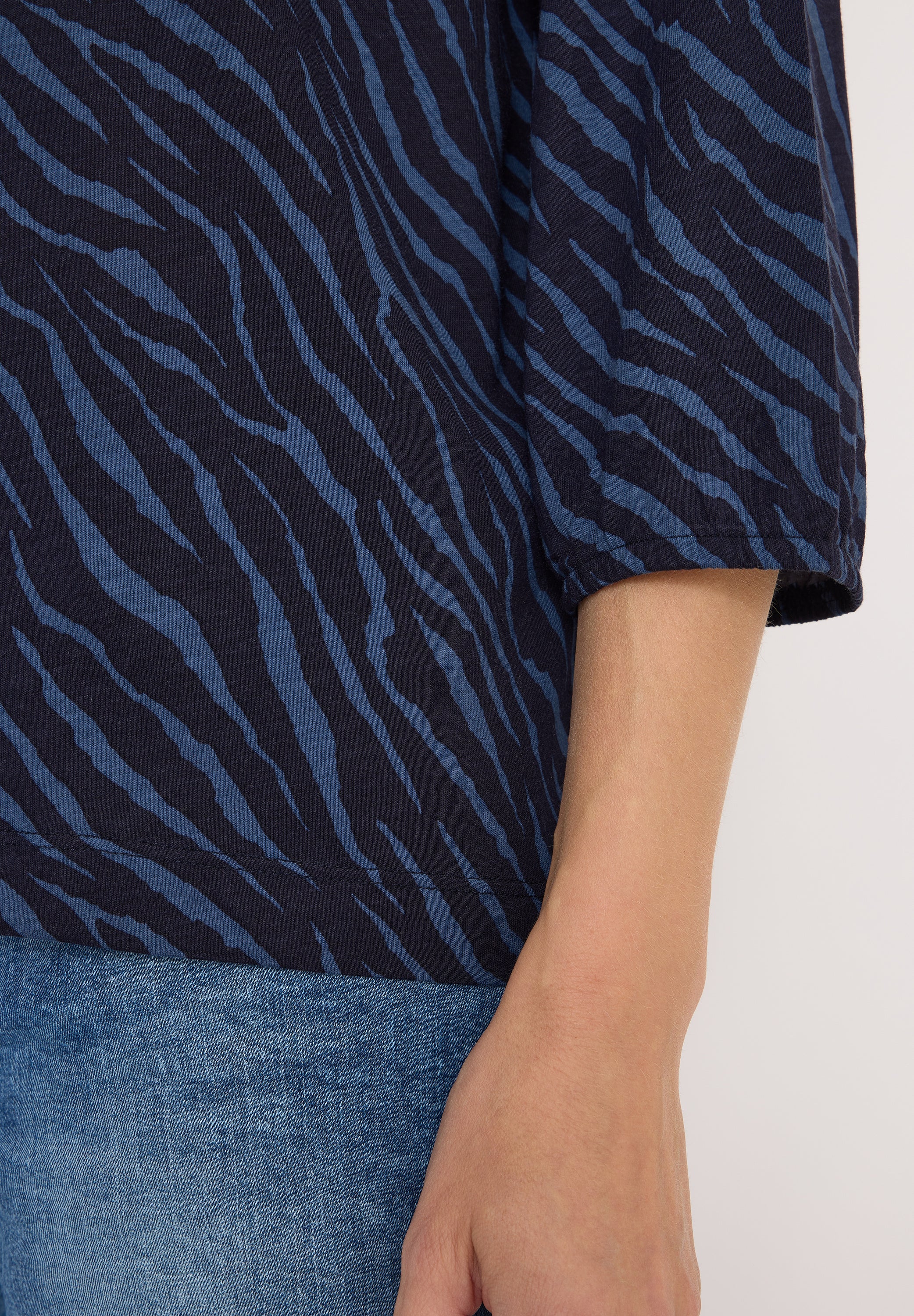 Shirt im Tunika-Look