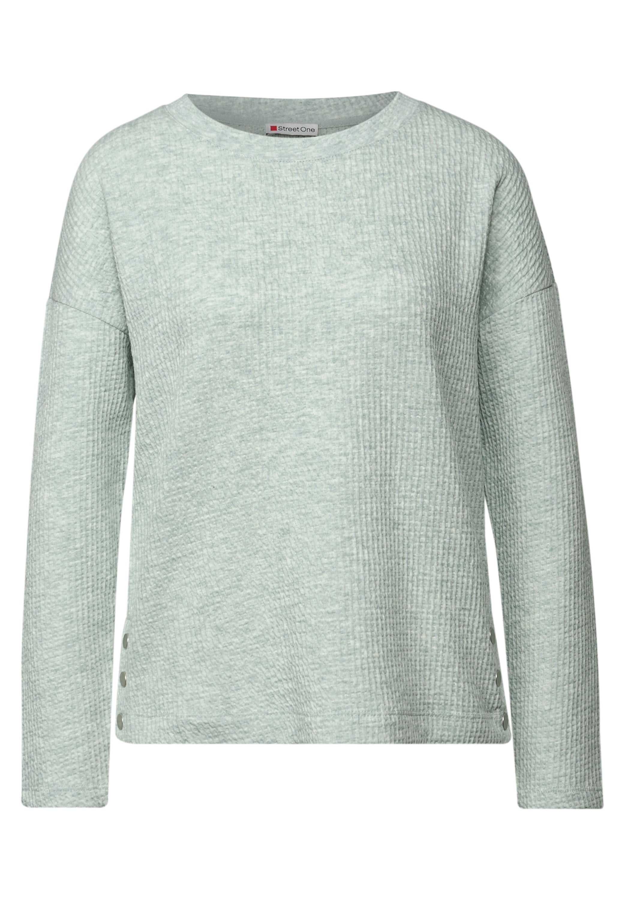 Strukturshirt mit Knöpfen