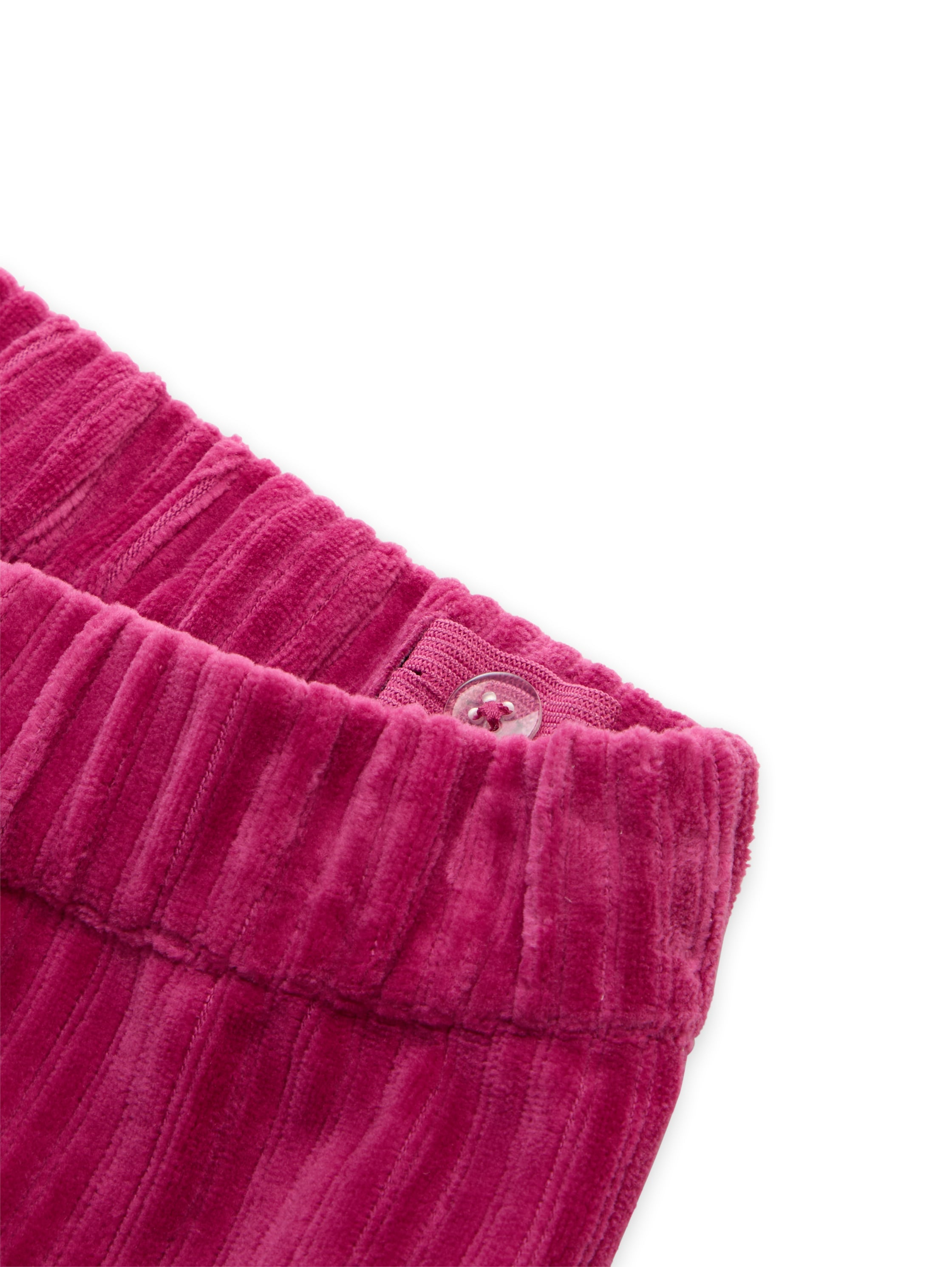 Mini-Rock aus Cord mit Herztaschen