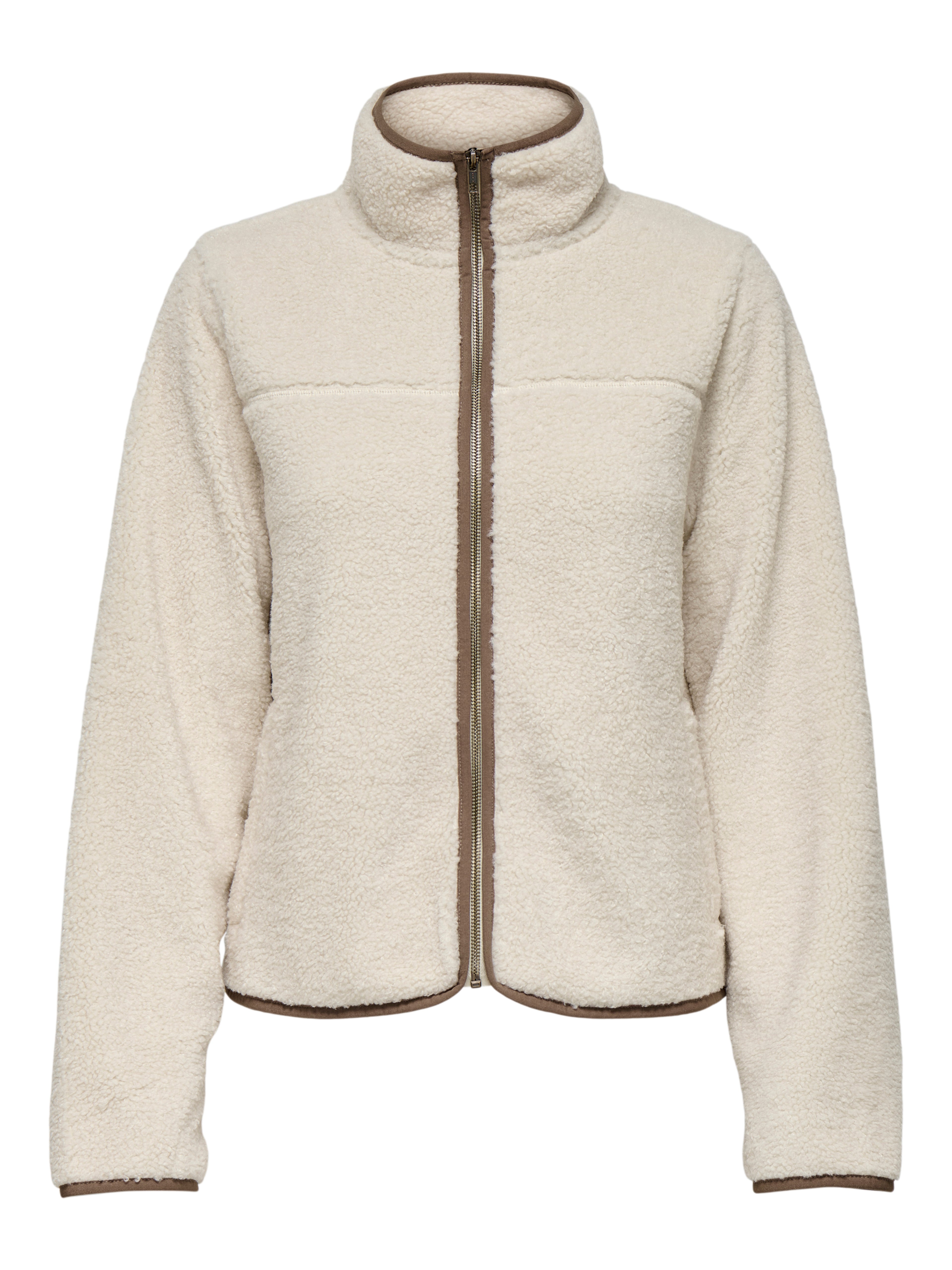 JDYOLYMPIA TEDDY ZIP JACKET OTW ICC