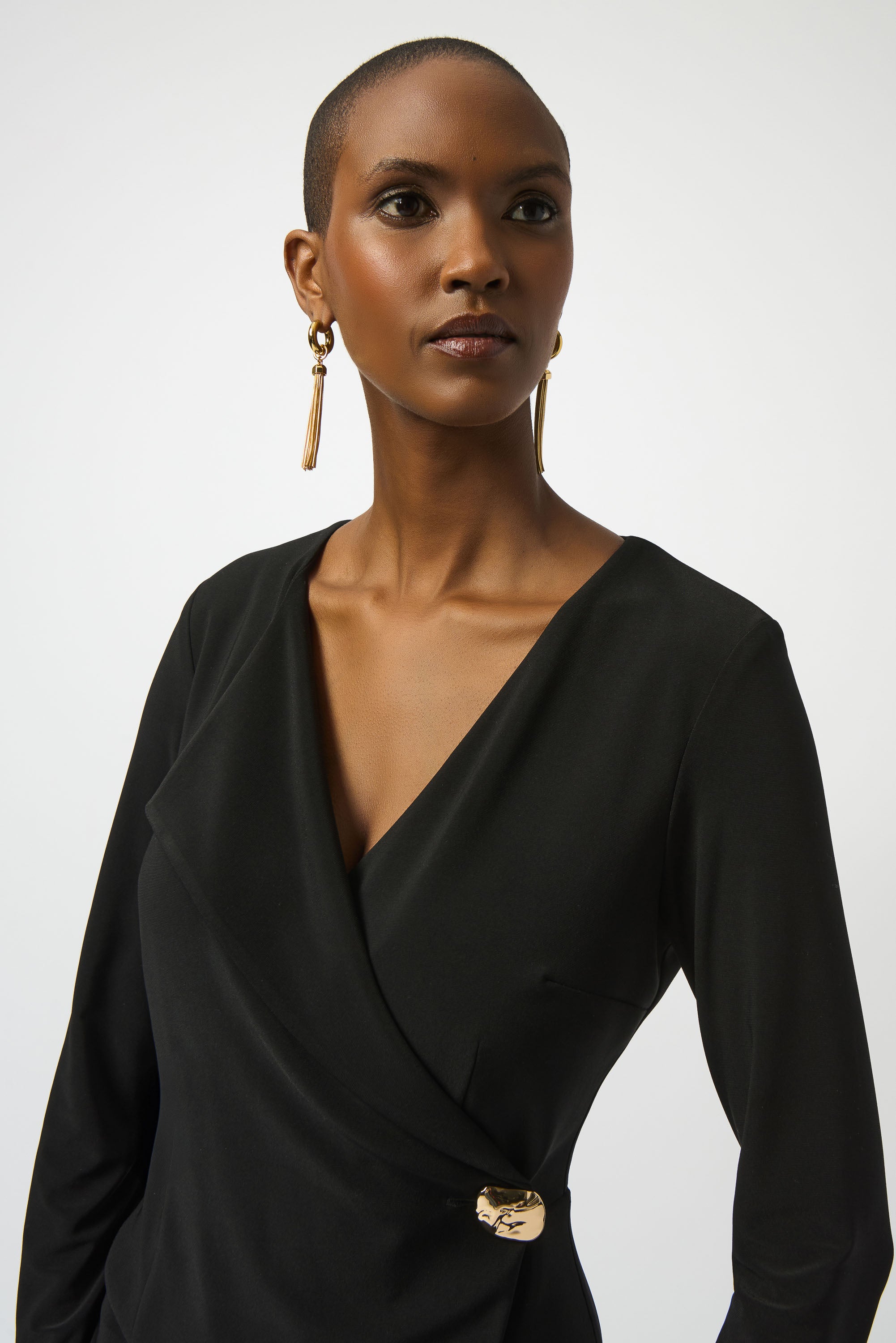Jumpsuit aus feinem Jersey mit weitem Hosenbein