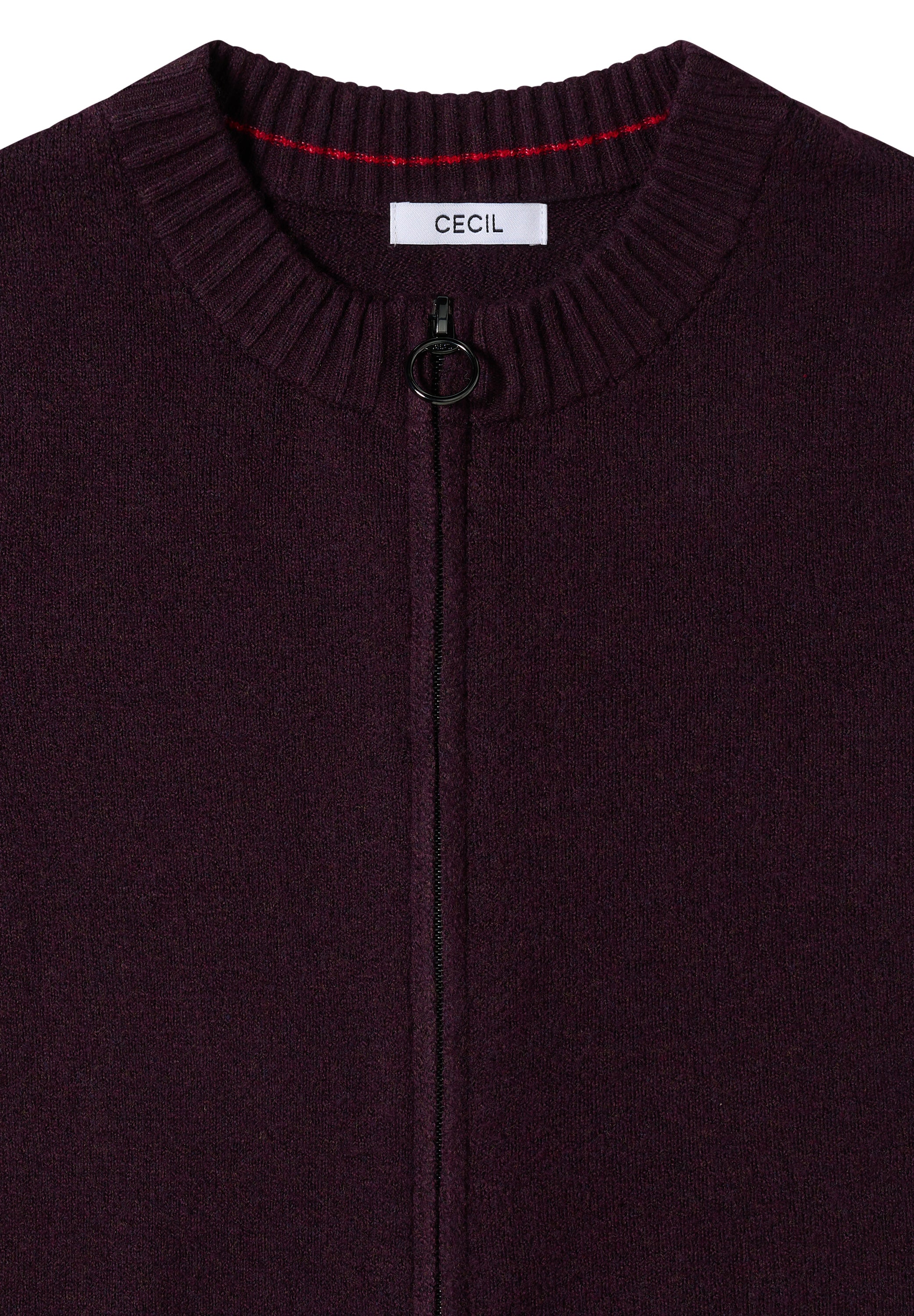 Cosy Cardigan mit Zipper