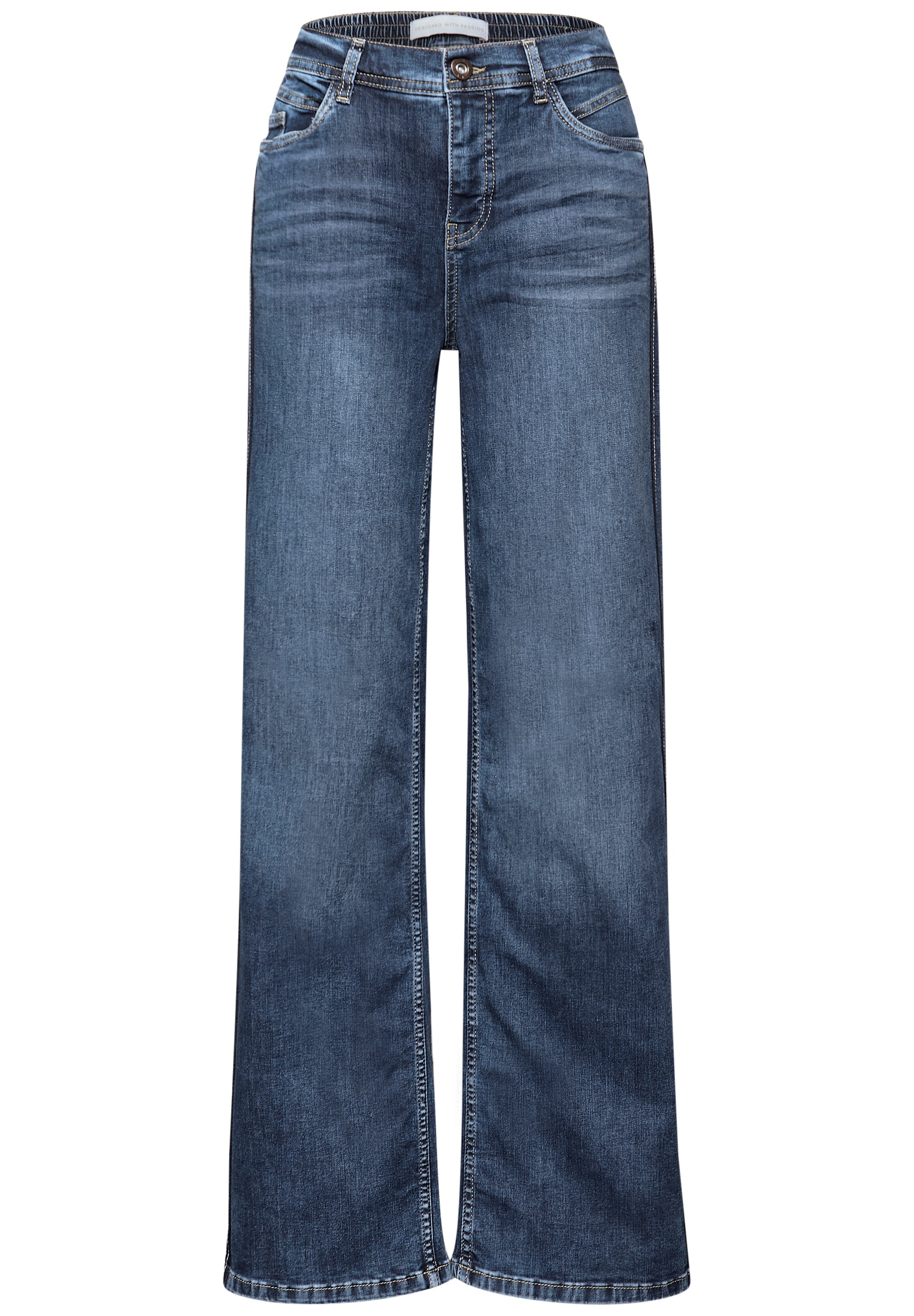 Jeans mit Gallonstreifen